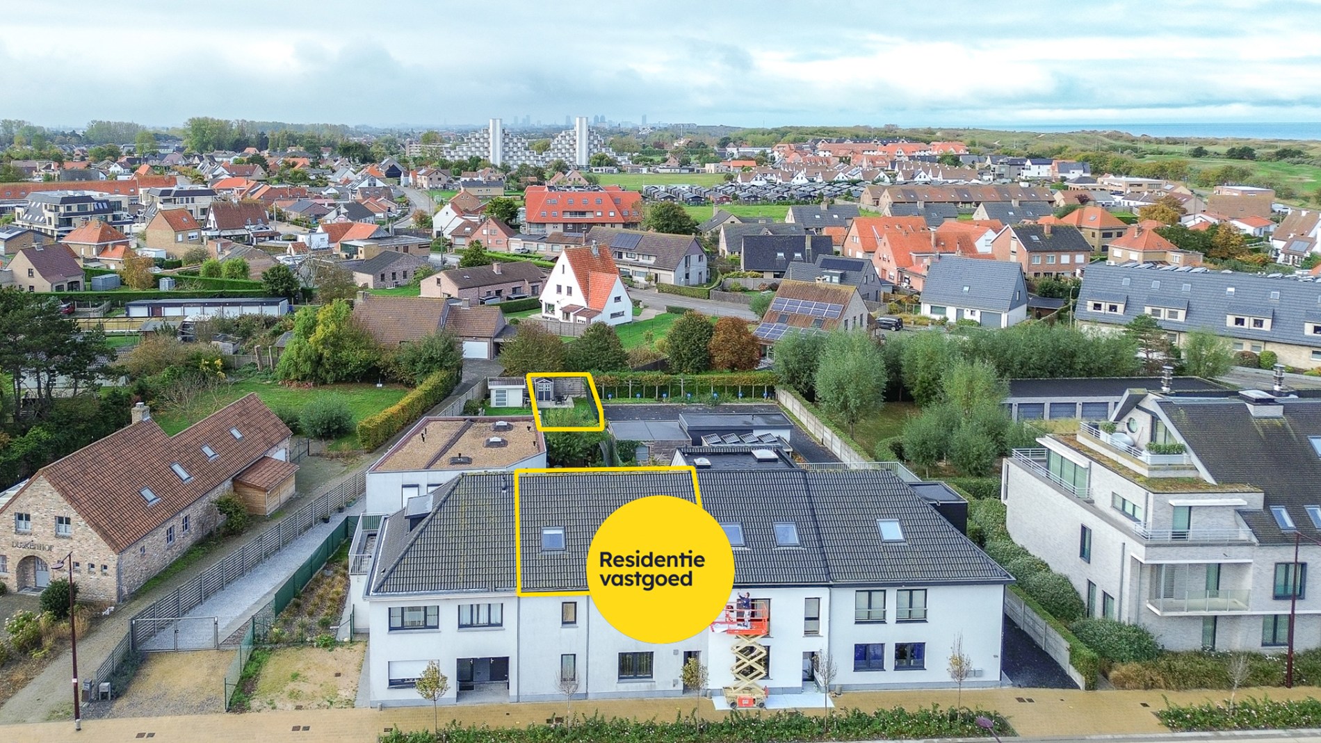 Gezellig dakappartement met tuin vlak bij zee – Vosseslag, De Haan! 