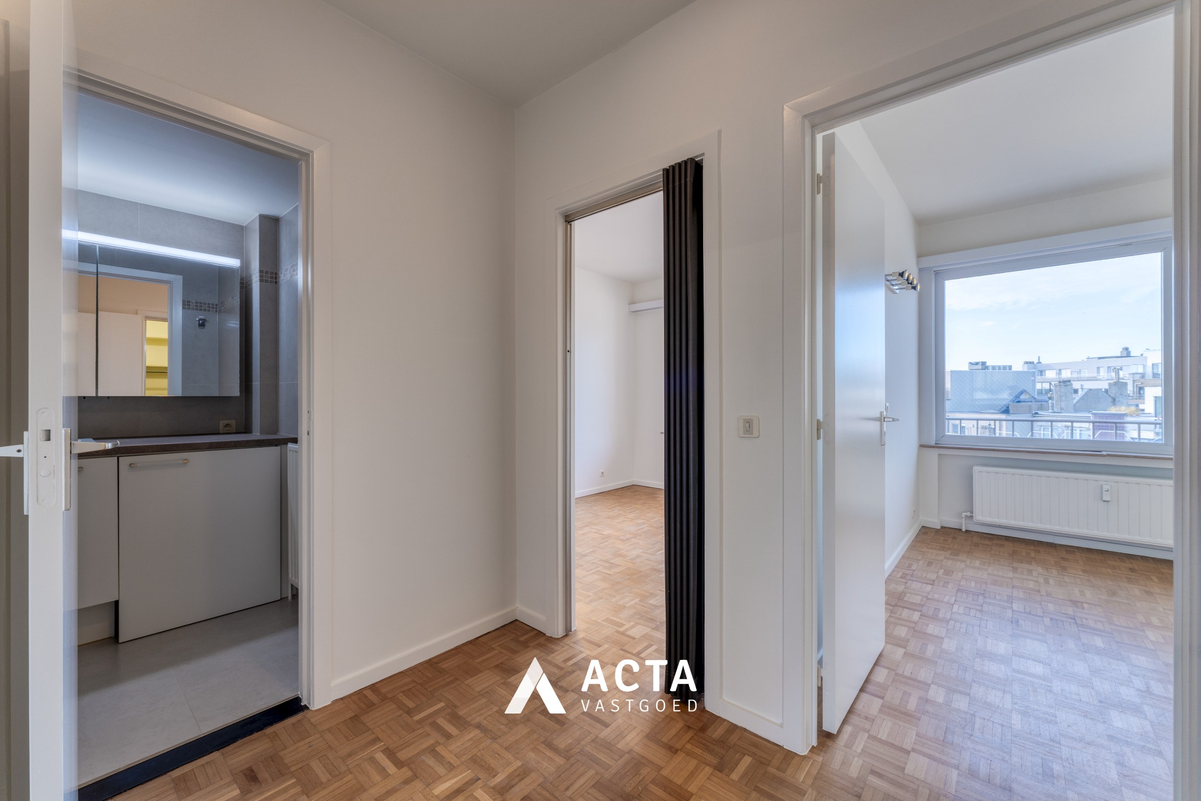 Appartement met twee slaapkamers op het Leopold I-Plein 