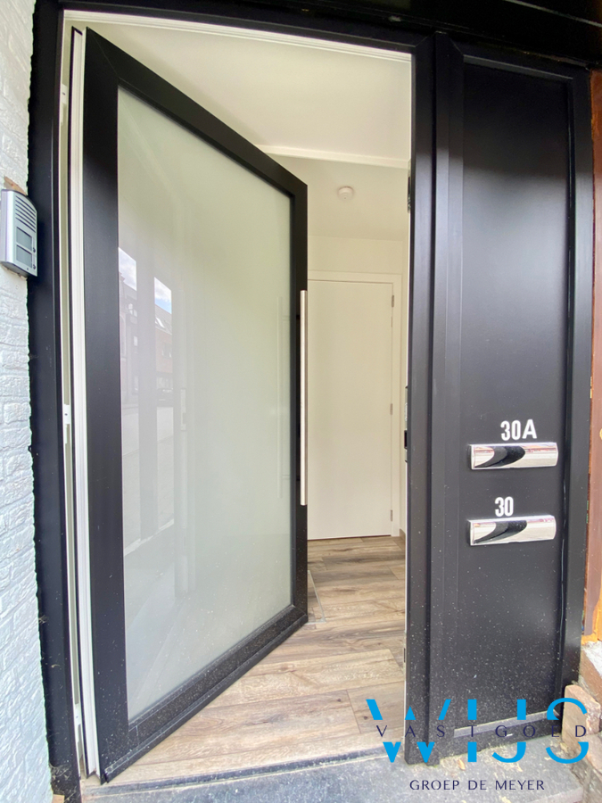 Instapklaar gelijkvloers appartement met 1 slaapkamer &amp; binnenkoer te ASSENEDE! 