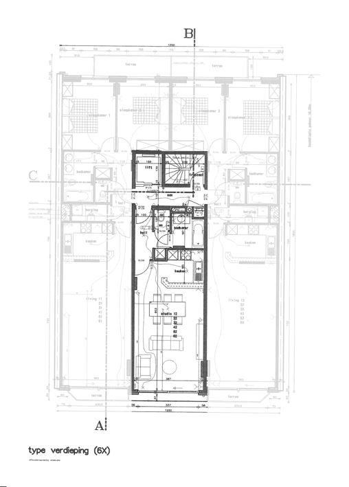 gemeubelde studio op de Zeedijk 