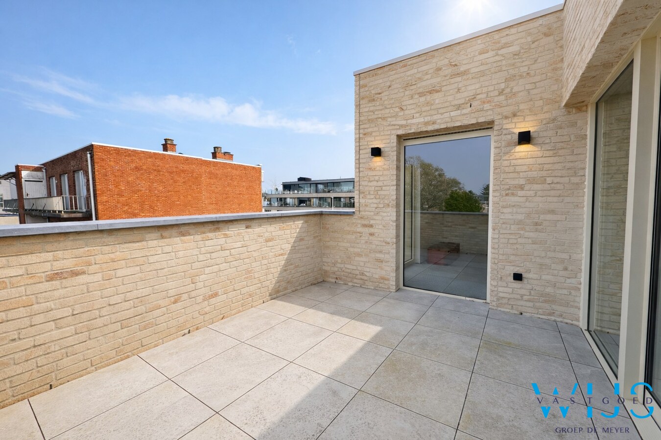 Stijlvol nieuwbouwappartement met privatief terras in hartje Wachtebeke 