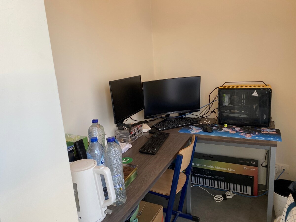 Nieuwbouwwoning nabij de Sterre - met terras en tuin ! 