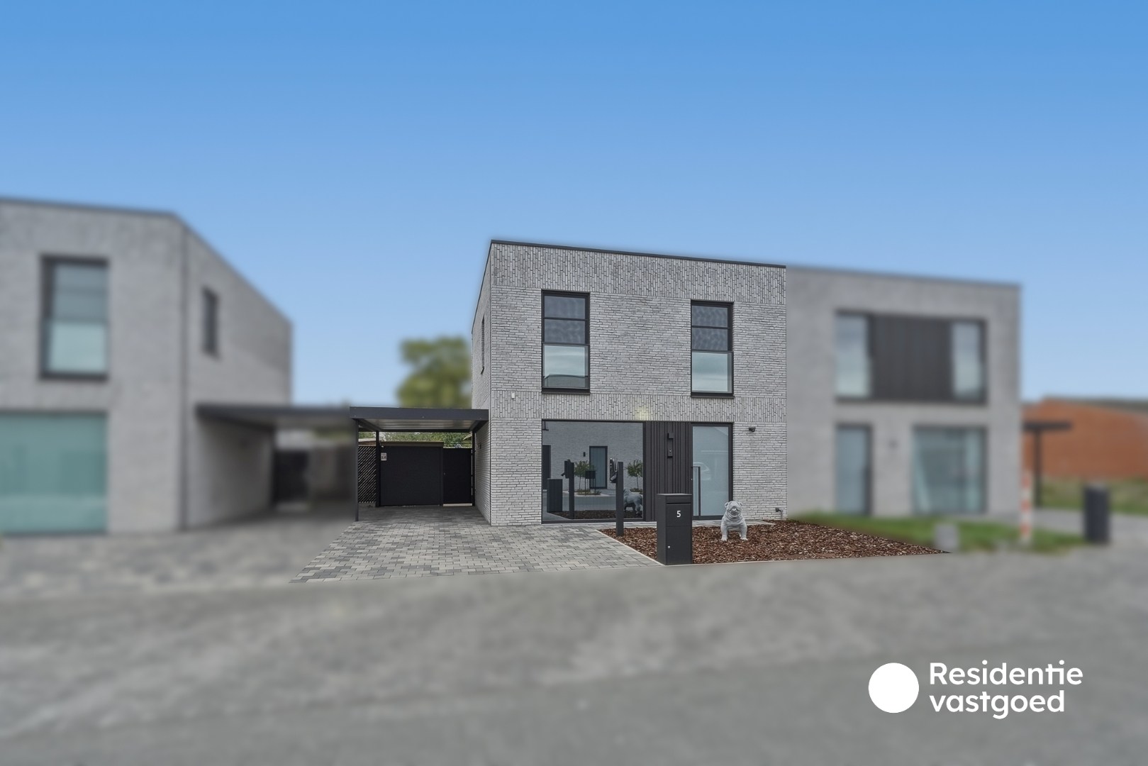 Energiezuinige halfopen recente woning met 3 slaapkamers in Oudenburg 