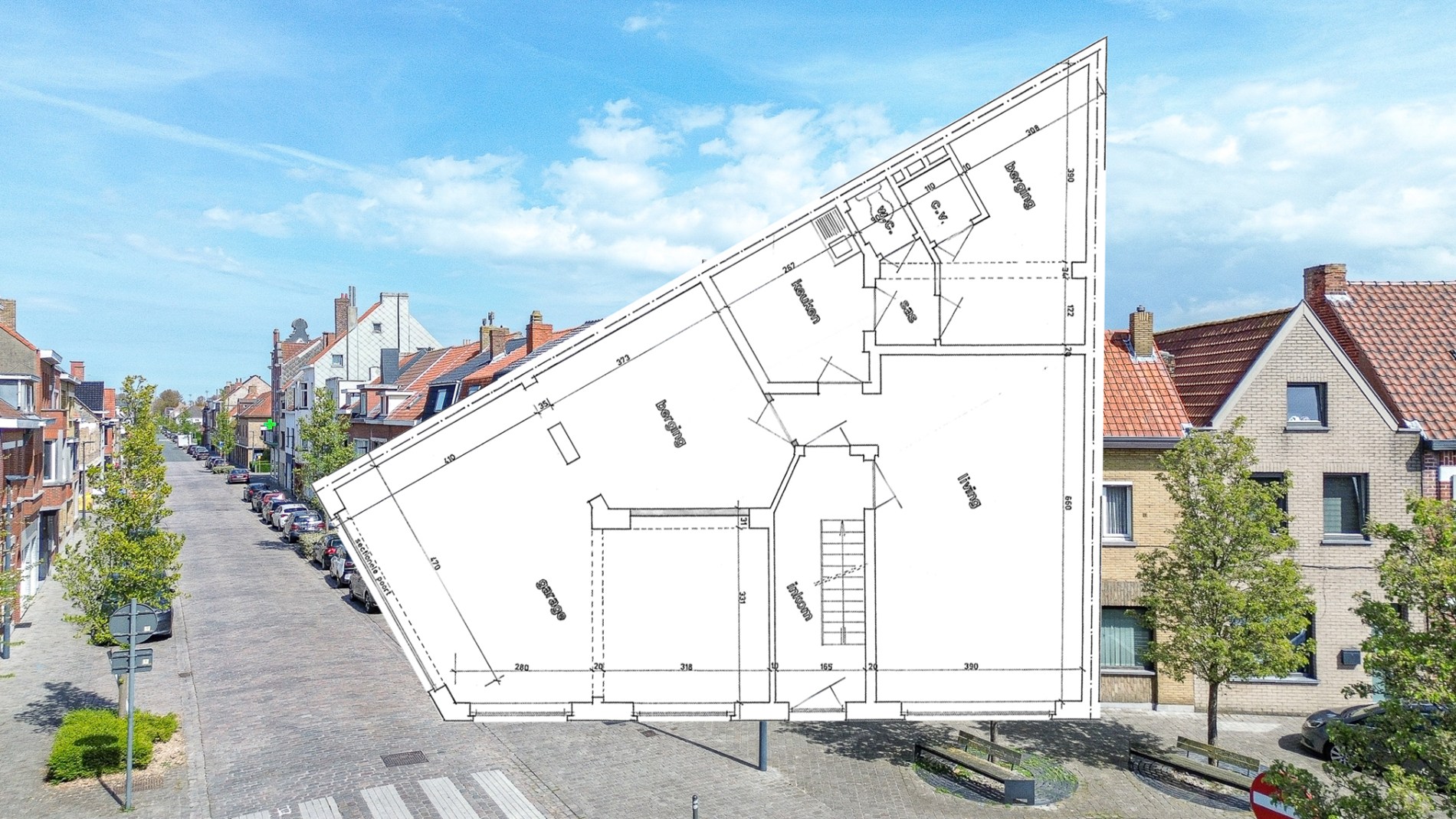Hoekwoning met ruime garage en tal van mogelijkheden in hartje Zeebrugge 