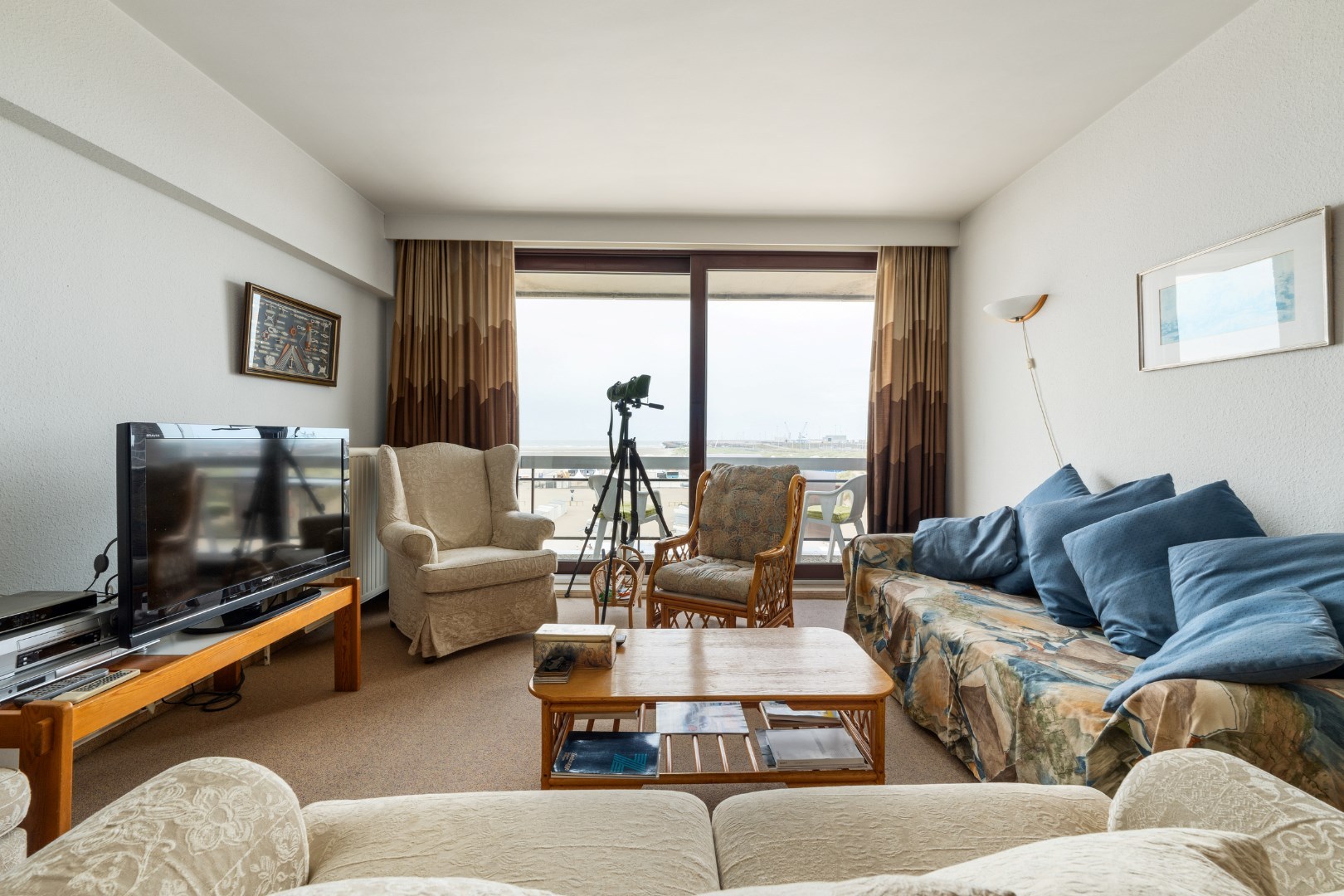 Ruim appartement met 2 slaapkamer op de Zeedijk 