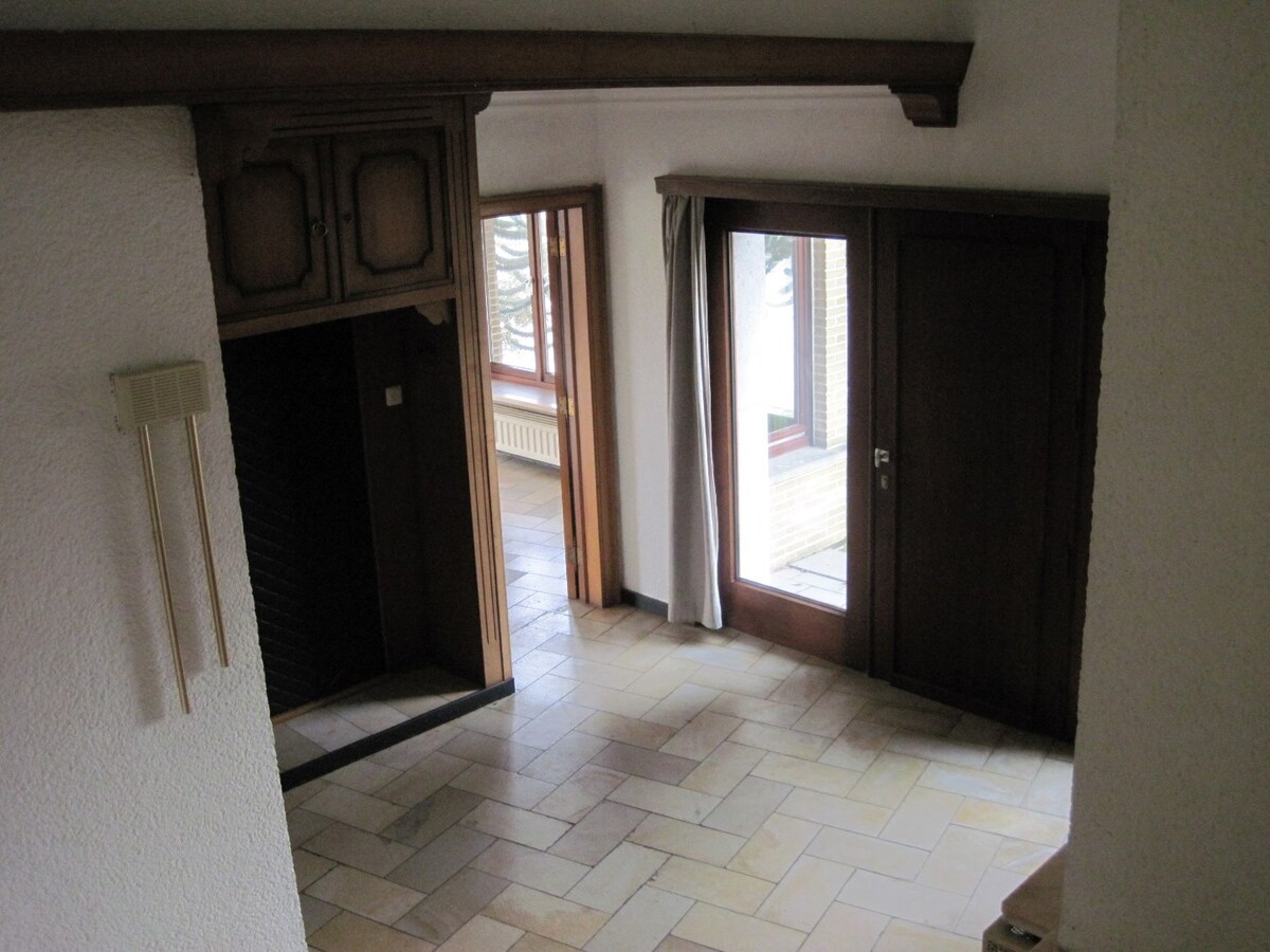 Goed gelegen woning met tuin. 