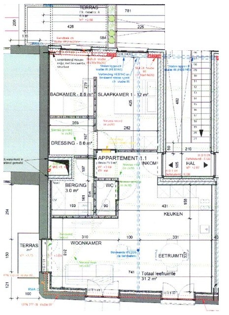 NIEUW APPARTEMENT MET TERRAS 