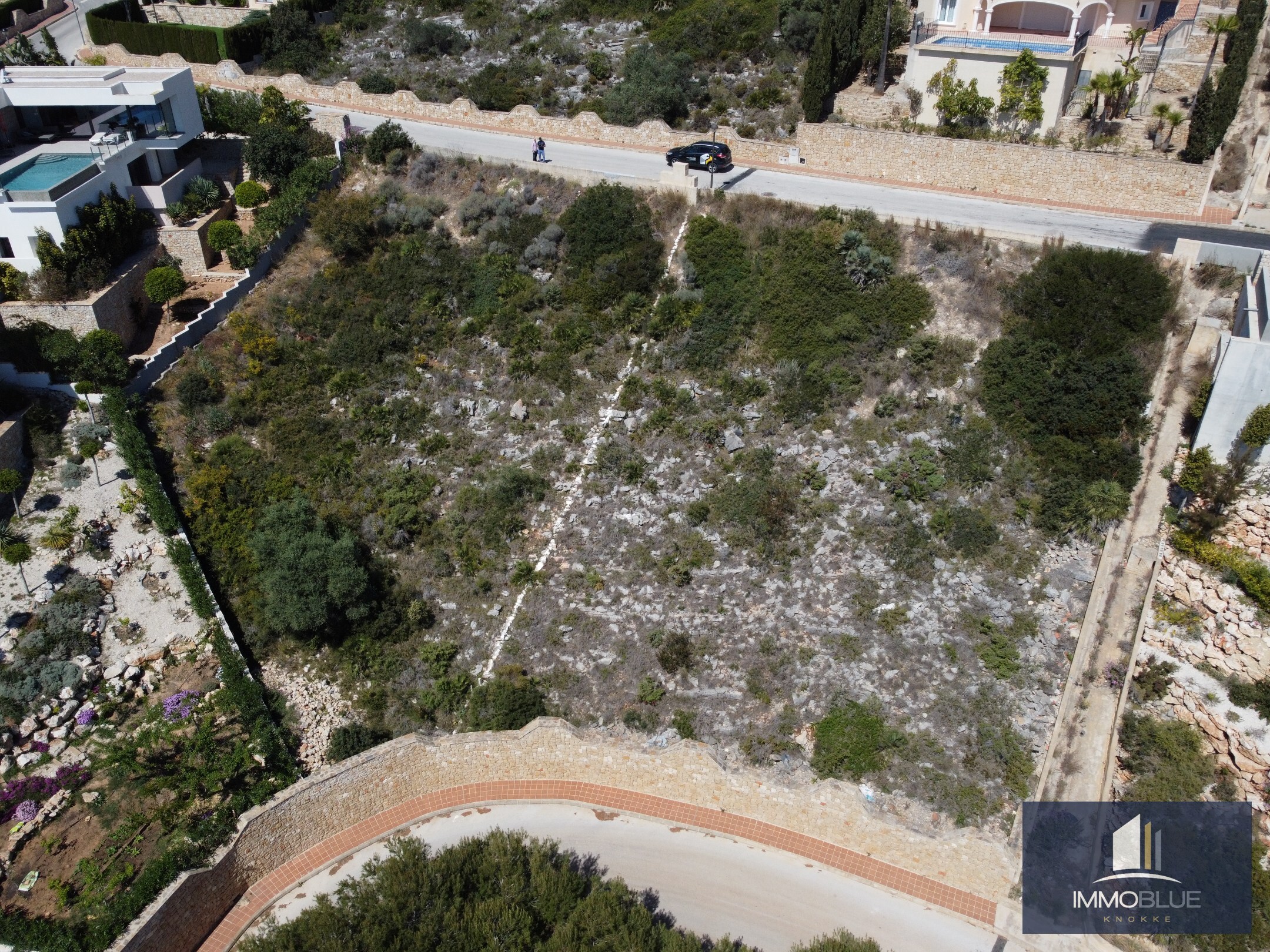 Villa contemporaine avec vue sur mer à Cumbre del Sol. 