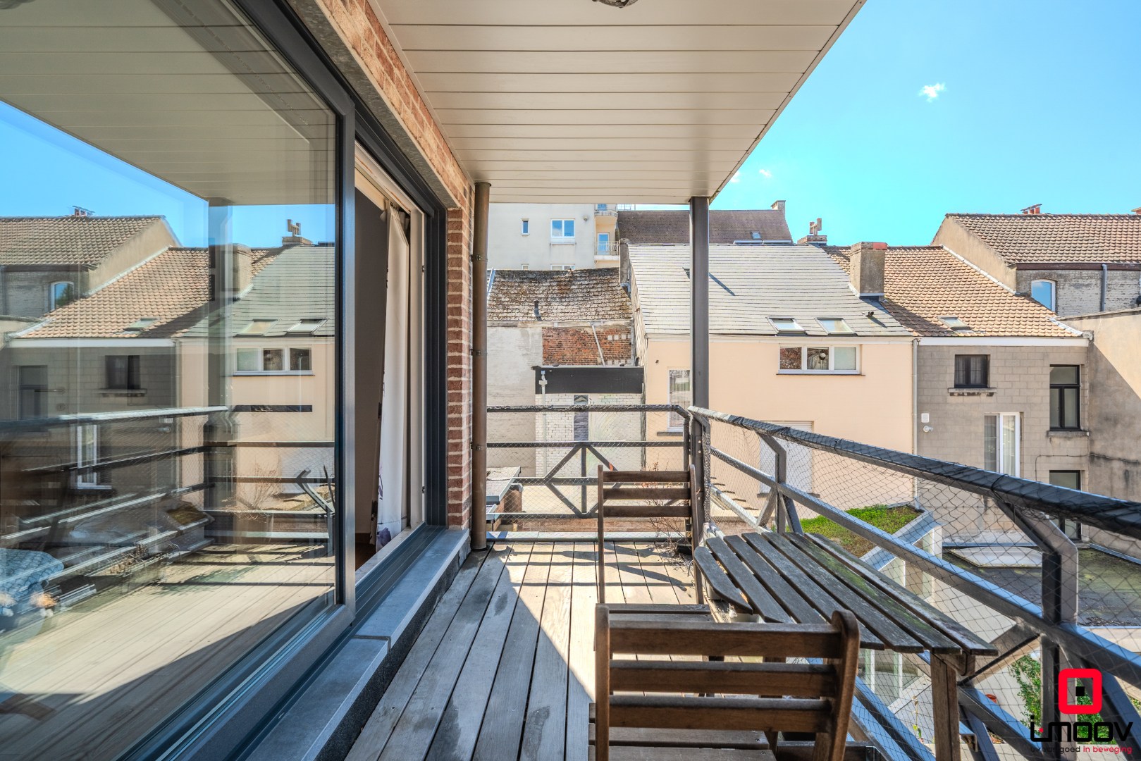 Eénslaapkamer appartement met twee terrassen en uniek parkzicht 