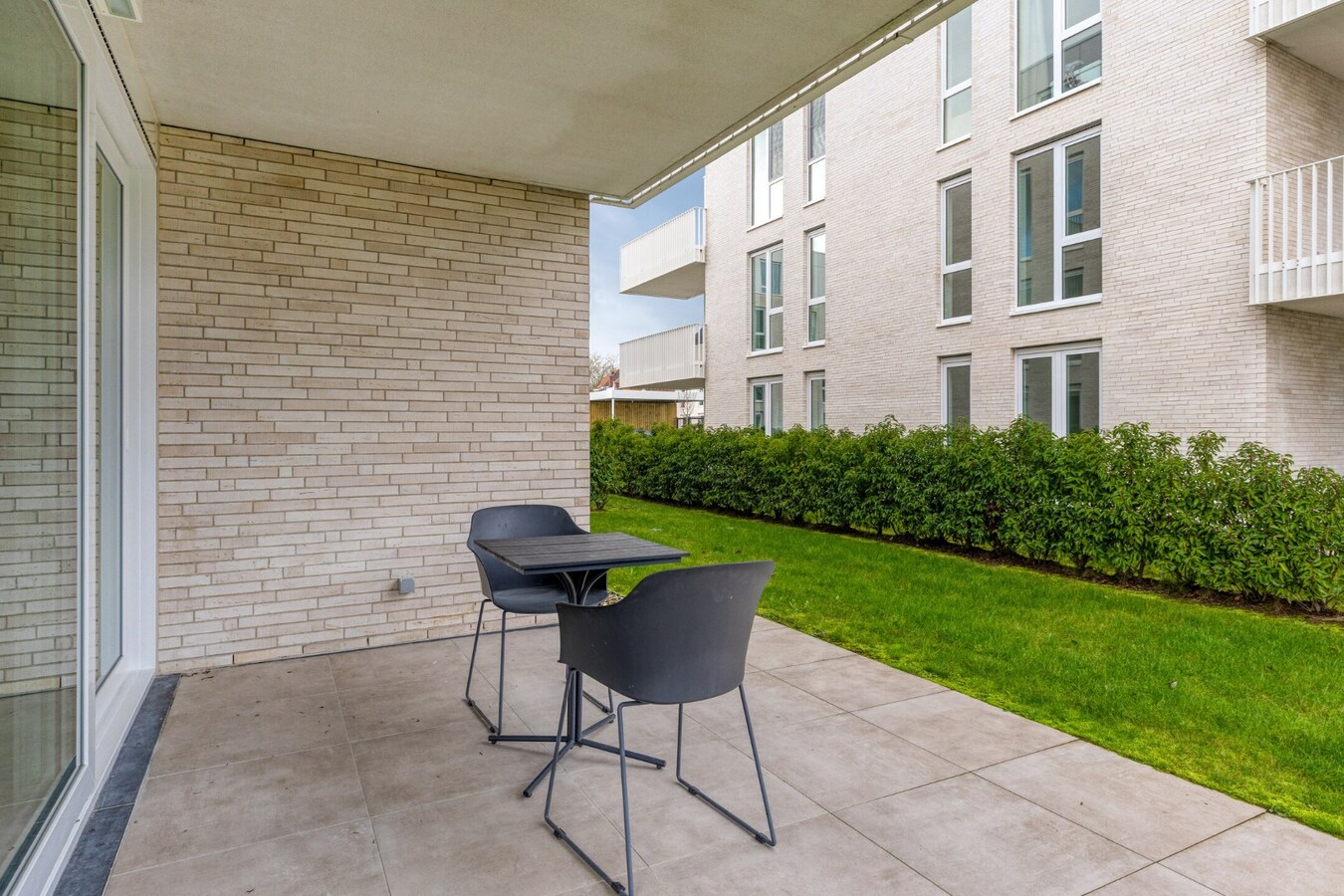 Energiezuinig nieuwbouwappartement met twee slaapkamers en terras 