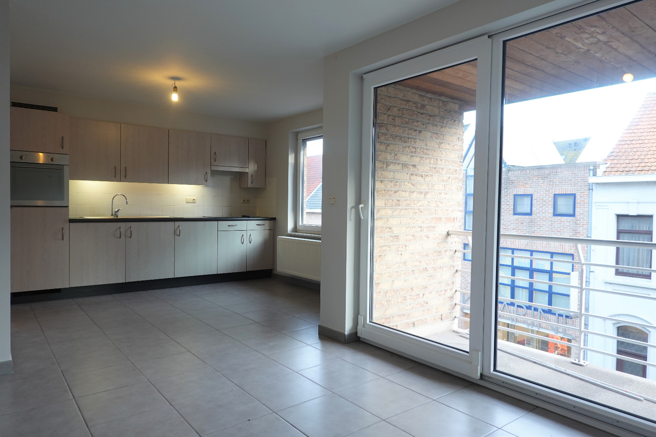 Eénslaapkamer appartement gelegen in centrum Gistel 