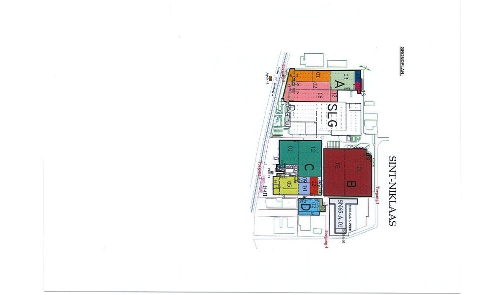 Opslagloodsen met buitenruimte te huur vlakbij afrit E17 in Sint-Niklaas