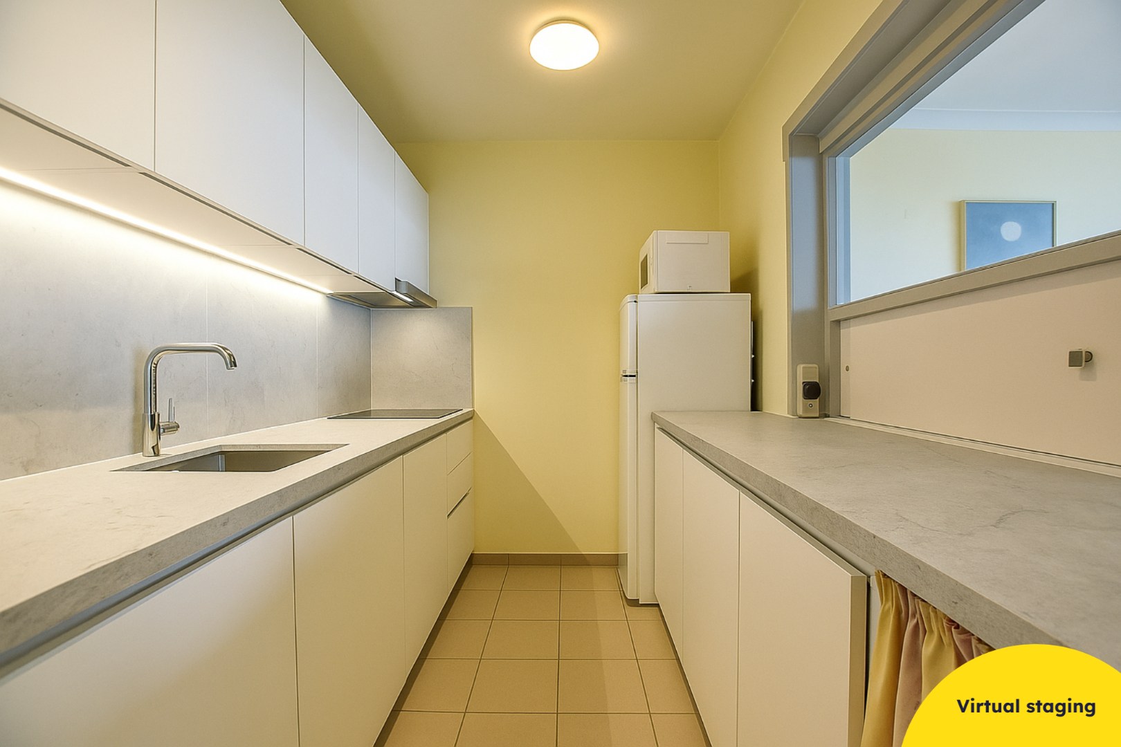 3-slaapkamerappartement (81m²) met ZEEZICHT Te Koksijde-Bad. 