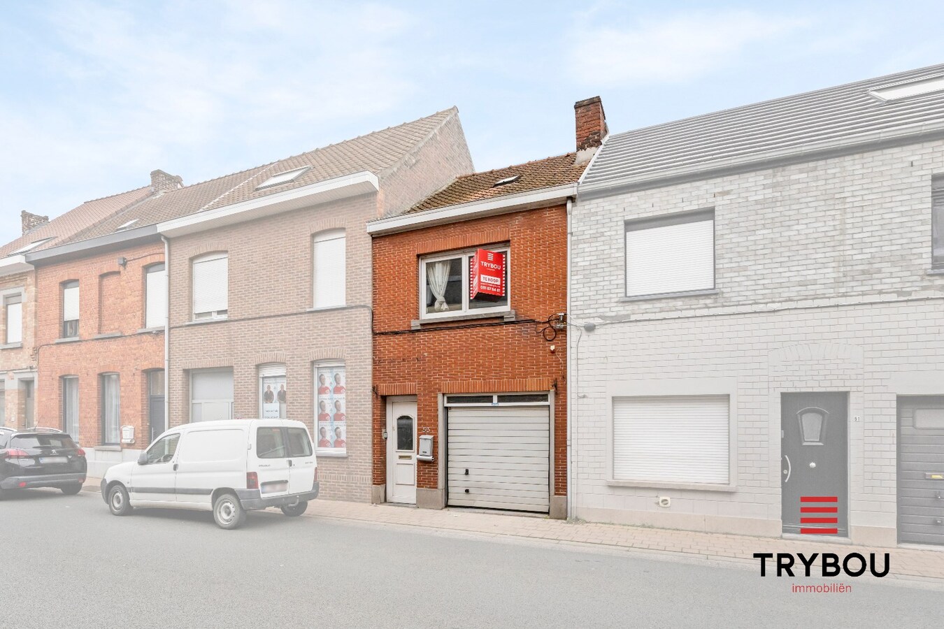 Verrassend ruime woning met garage in centrum Menen 