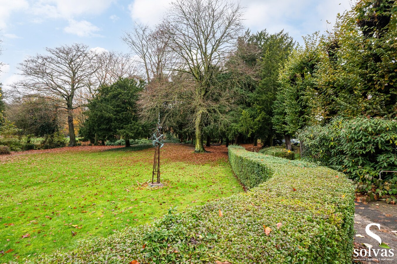 Charmante bel-etage met prachtig uitzicht op het Park van Maldegem 