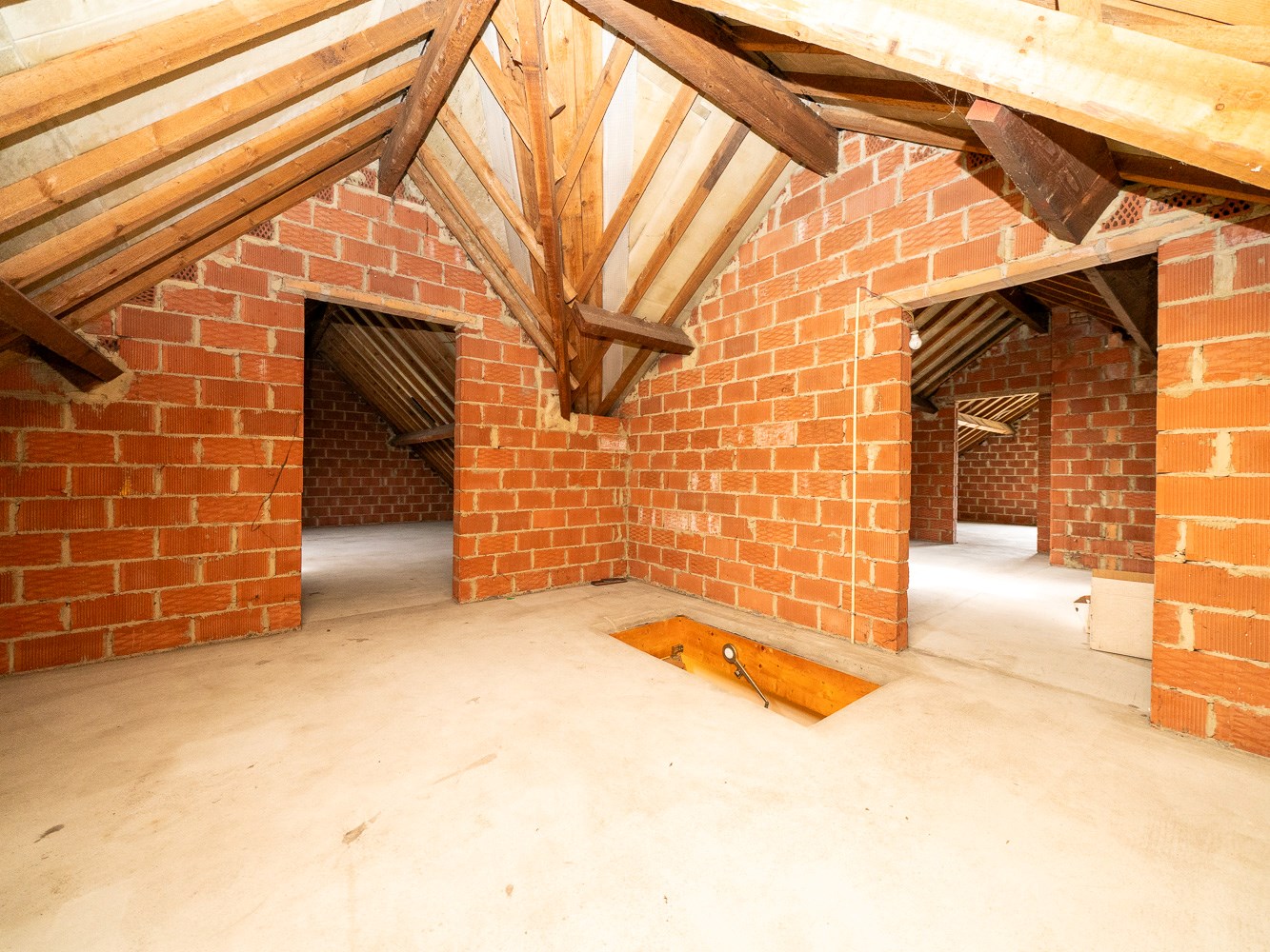 Landelijke woning met 3 kamers en ruime zolder 