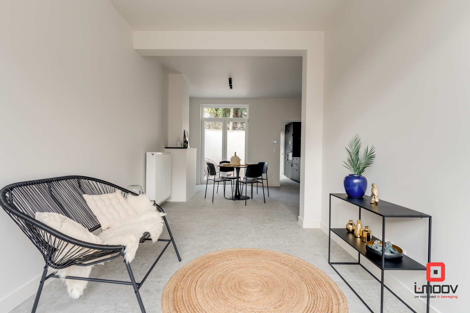 Vernieuwde woonst nabij De Gentbrugse Meersen 