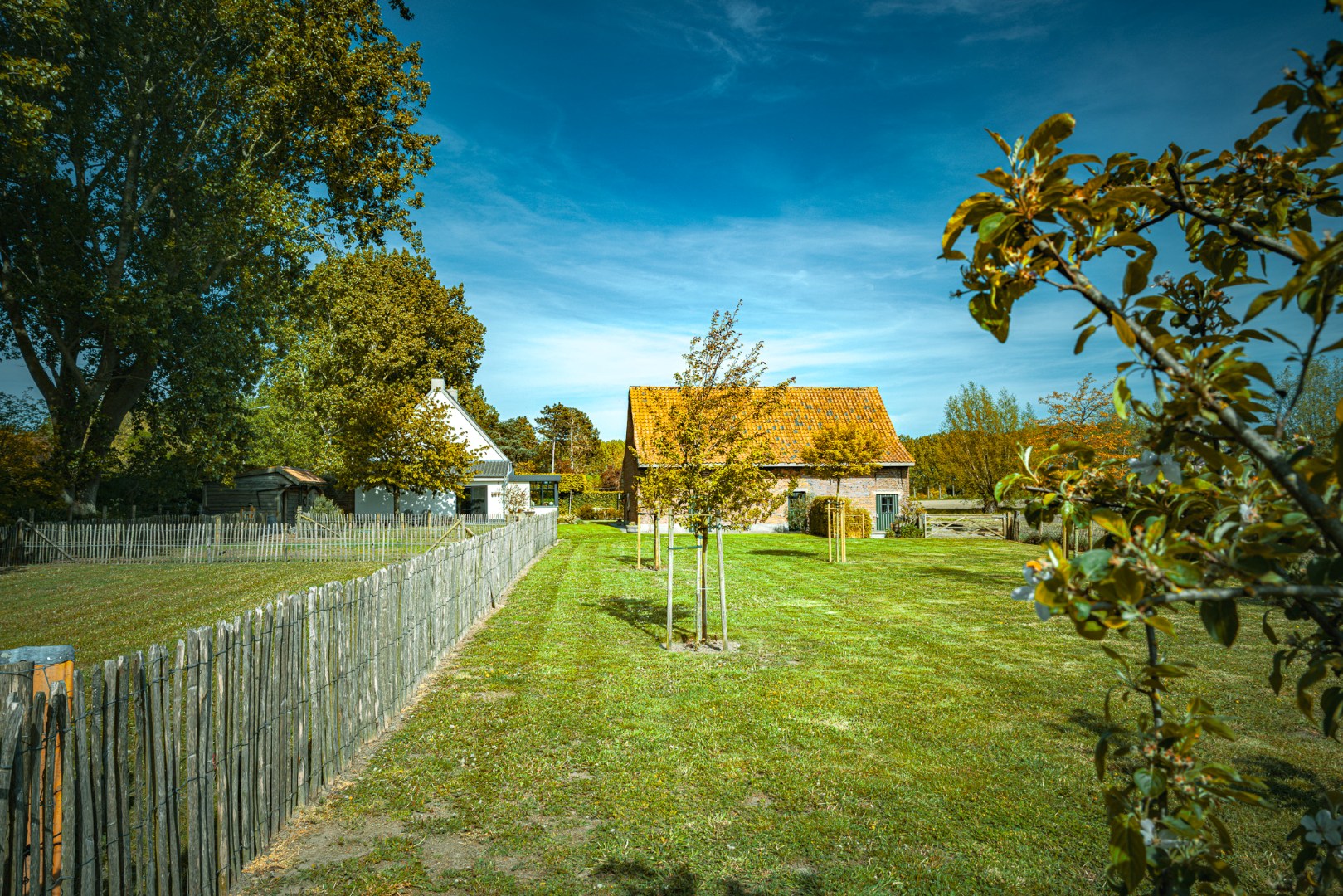 Unieke hoeve met schuur op 2.809m² gelegen in “valleigebied” te Boekhoute 