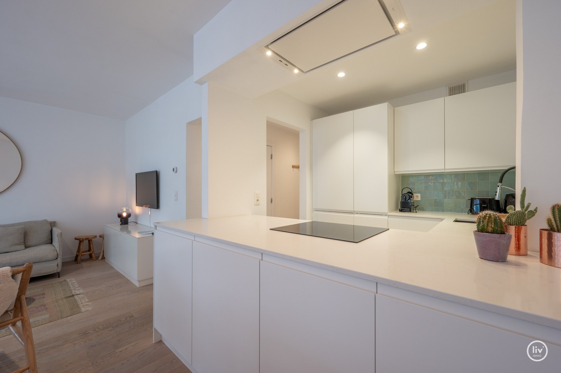 OPENDEURDAG ZATERDAG 11/04 tussen 11u en 13u (Paul Parmentierlaan 153): Gezellig 2 slaapkamerappartement gelegen op de Parmentierlaan te Knokke. 