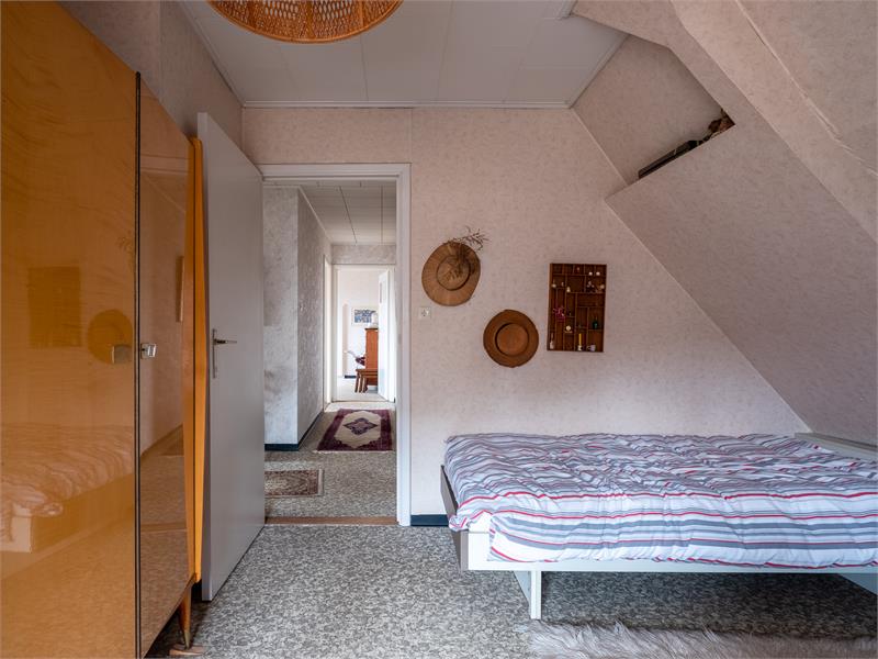 Ruime hoeve met grote schuur en veel potentieel. 