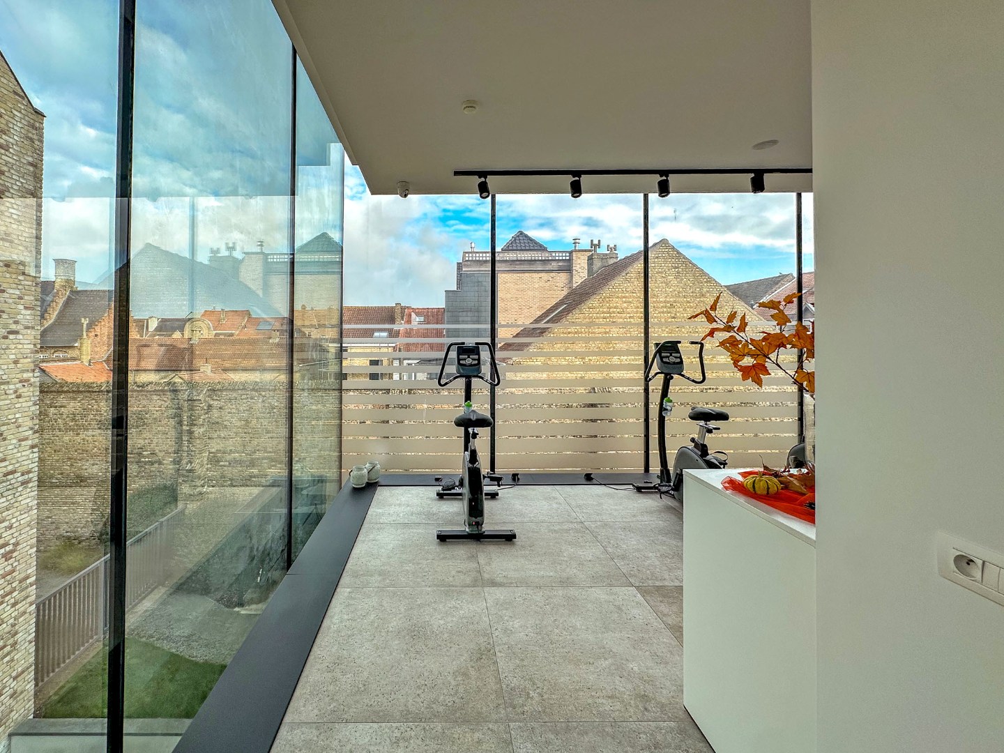 Uiterst goed onderhouden assistentieflat (55m² + 11m² terras) met 1 slaapkamer te Nieuwpoort. 