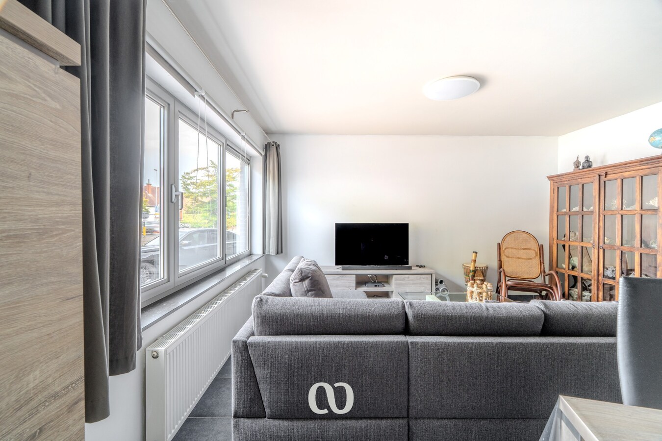 Gezellig appartement met 2 slaapkamers en garage 