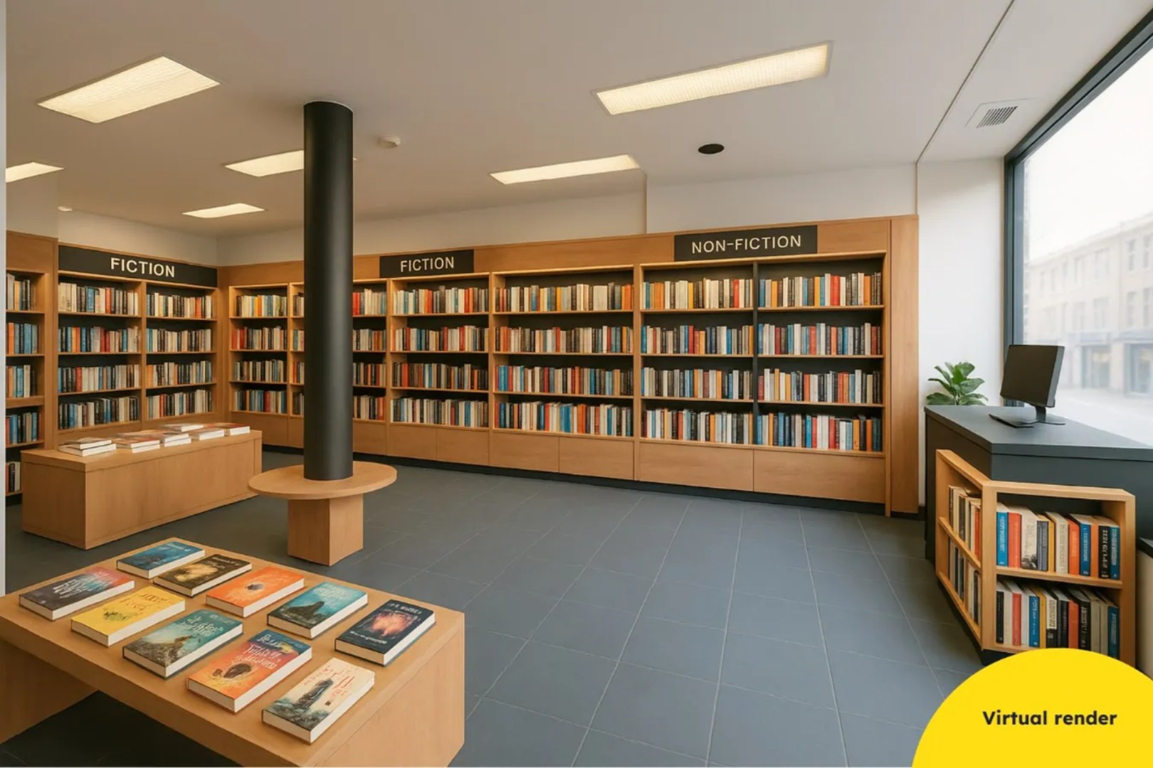 Ruime woning met handelsgedeelte op gunstige ligging in centrum! 