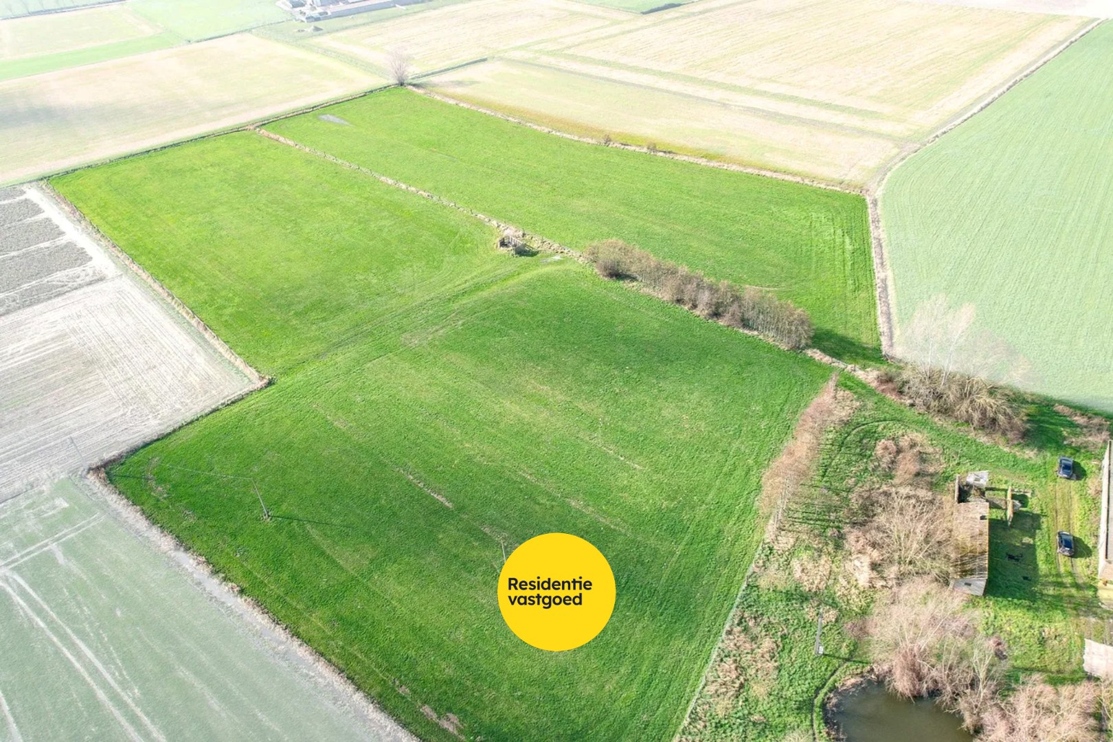 Recente open bebouwing (2019) op een perceel van maar liefst 44.888 m² 