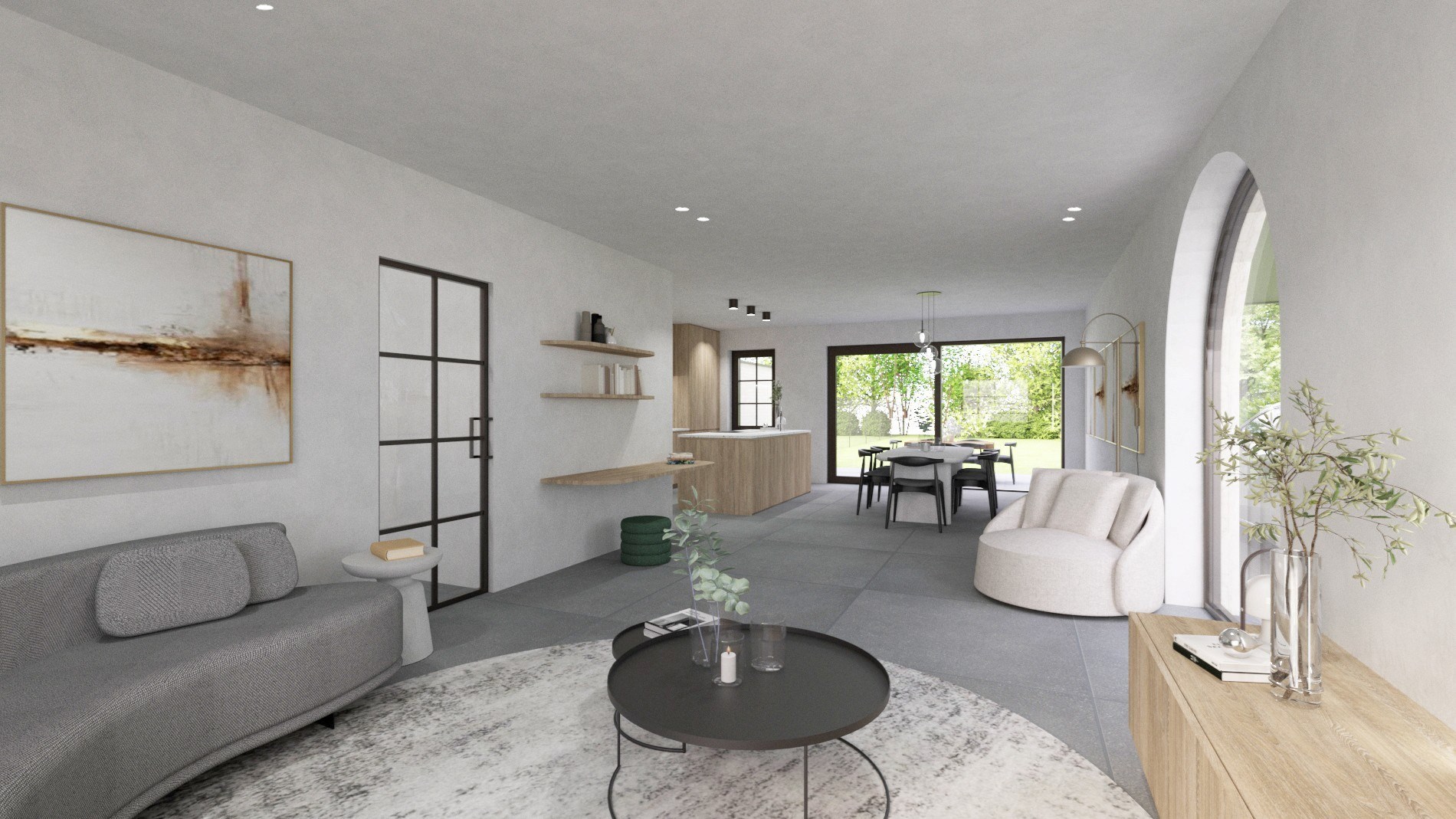 Ruime nieuwbouwwoning met 3-4 slpk. op een rustige ligging in Balen-Hulsen 