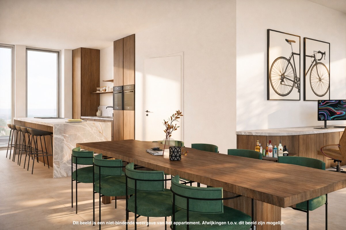 LUXE PENTHOUSE APPARTEMENT VAN 192 M² MET 3 SLAAPKAMERS, 2 TERASSEN, EN ONDERGRONDSE GARAGEBOX IN HASSELT (SINT-LAMBRECHTS-HERK) 