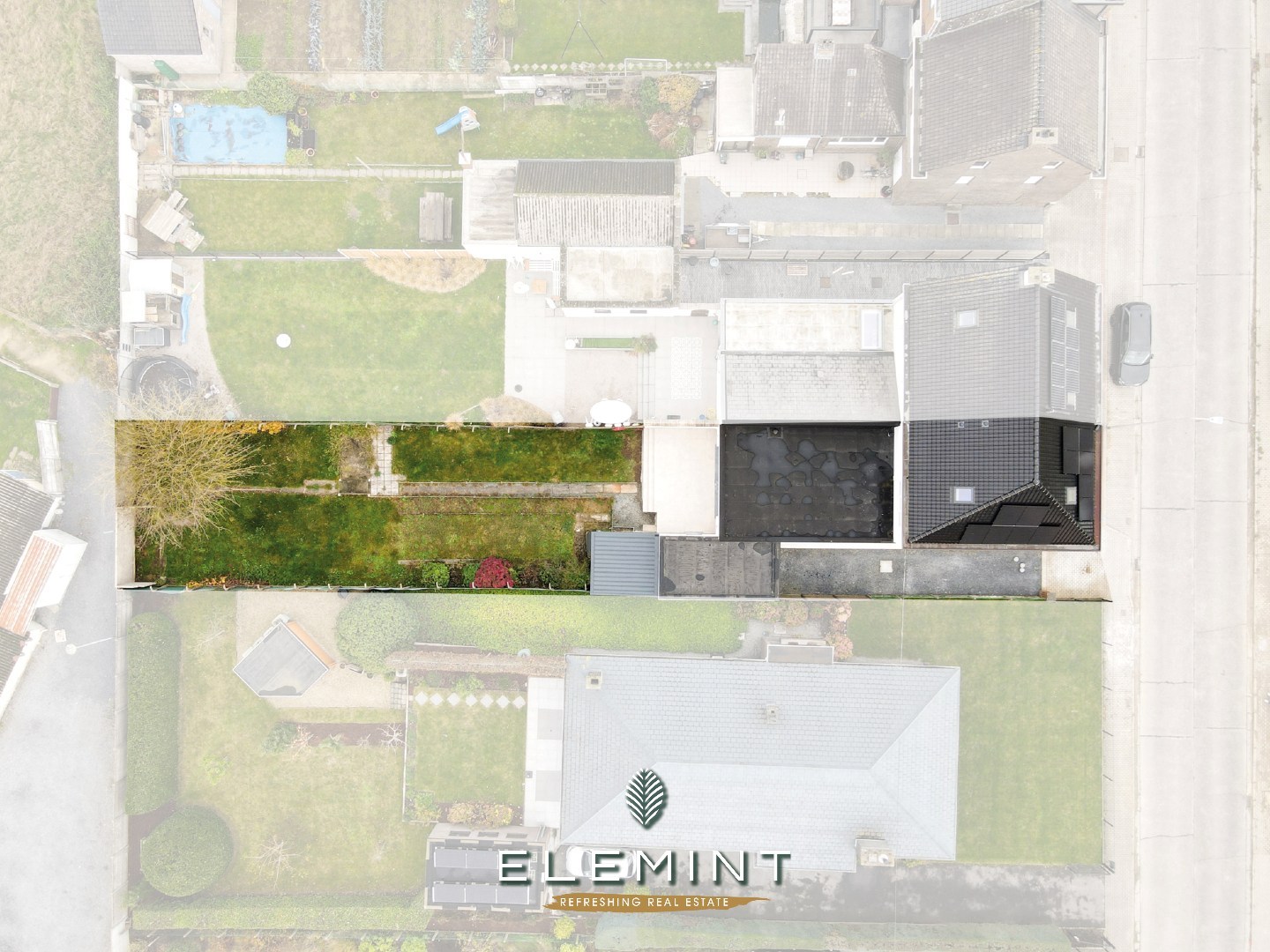 Energiezuinig halfopen ruime woning met garage te Oudenaarde 