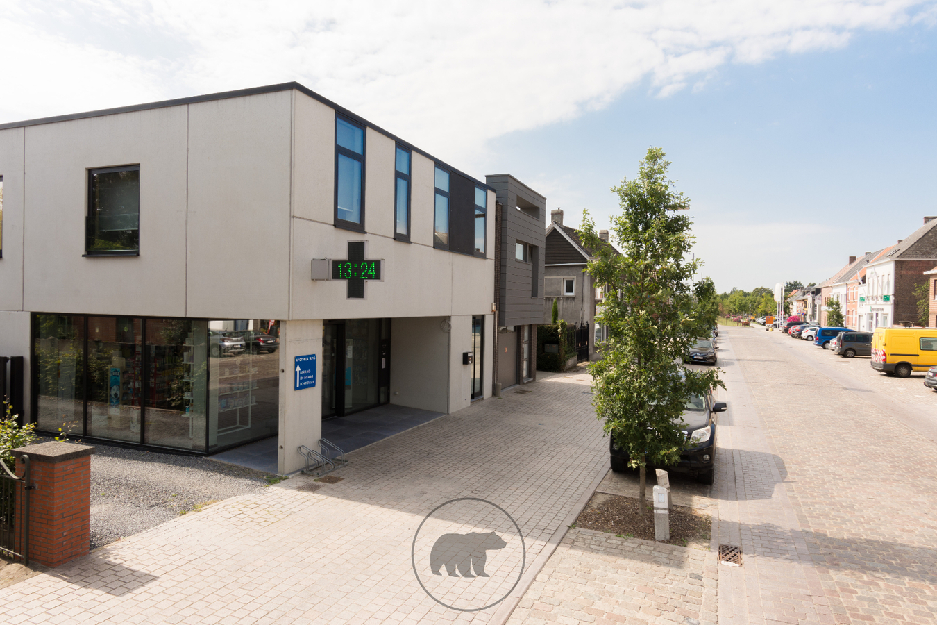 Nieuwbouwappartement met ruim terras in het centrum van Laarne 