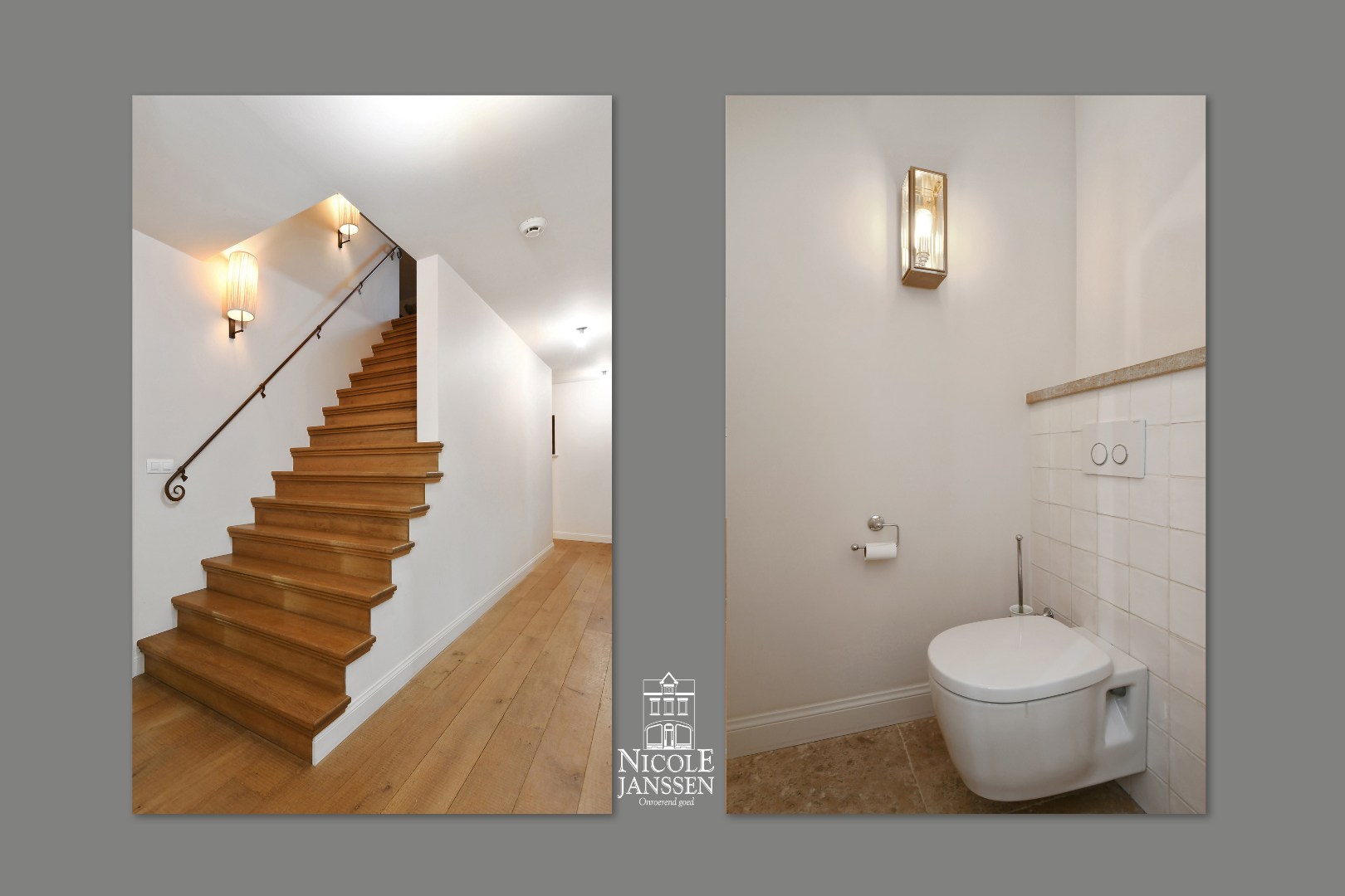 Overloop met toegang tot verschillende kamers 