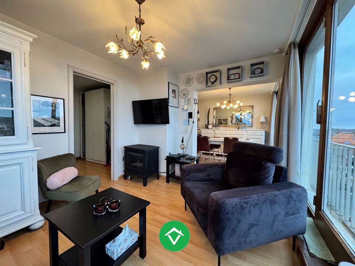 Bemeubeld appartement met 1 slaapkamer in De Panne 