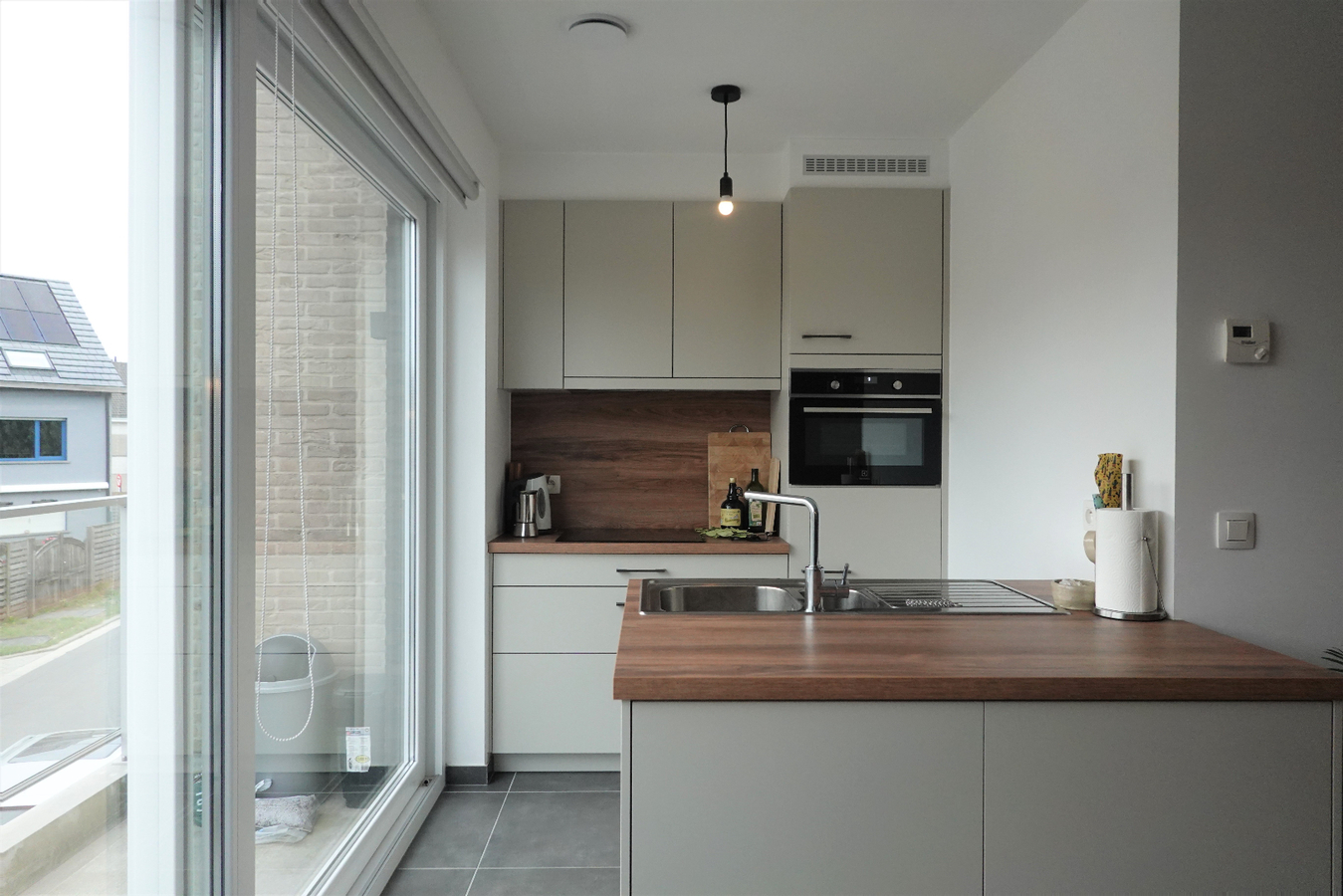 Nieuwbouw appartement met terras 