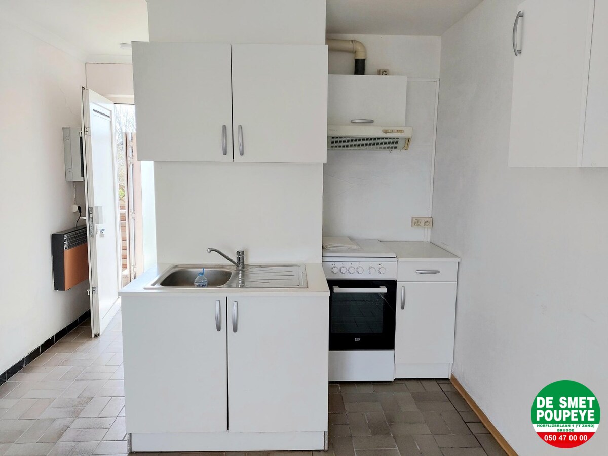 Ruime studio met terras 