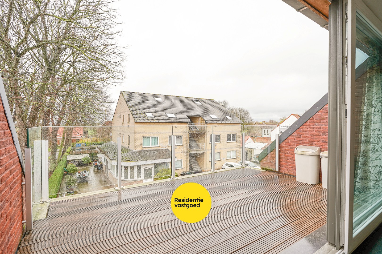 Dakappartement met twee slaapkamers en staanplaats in Ettelgem 