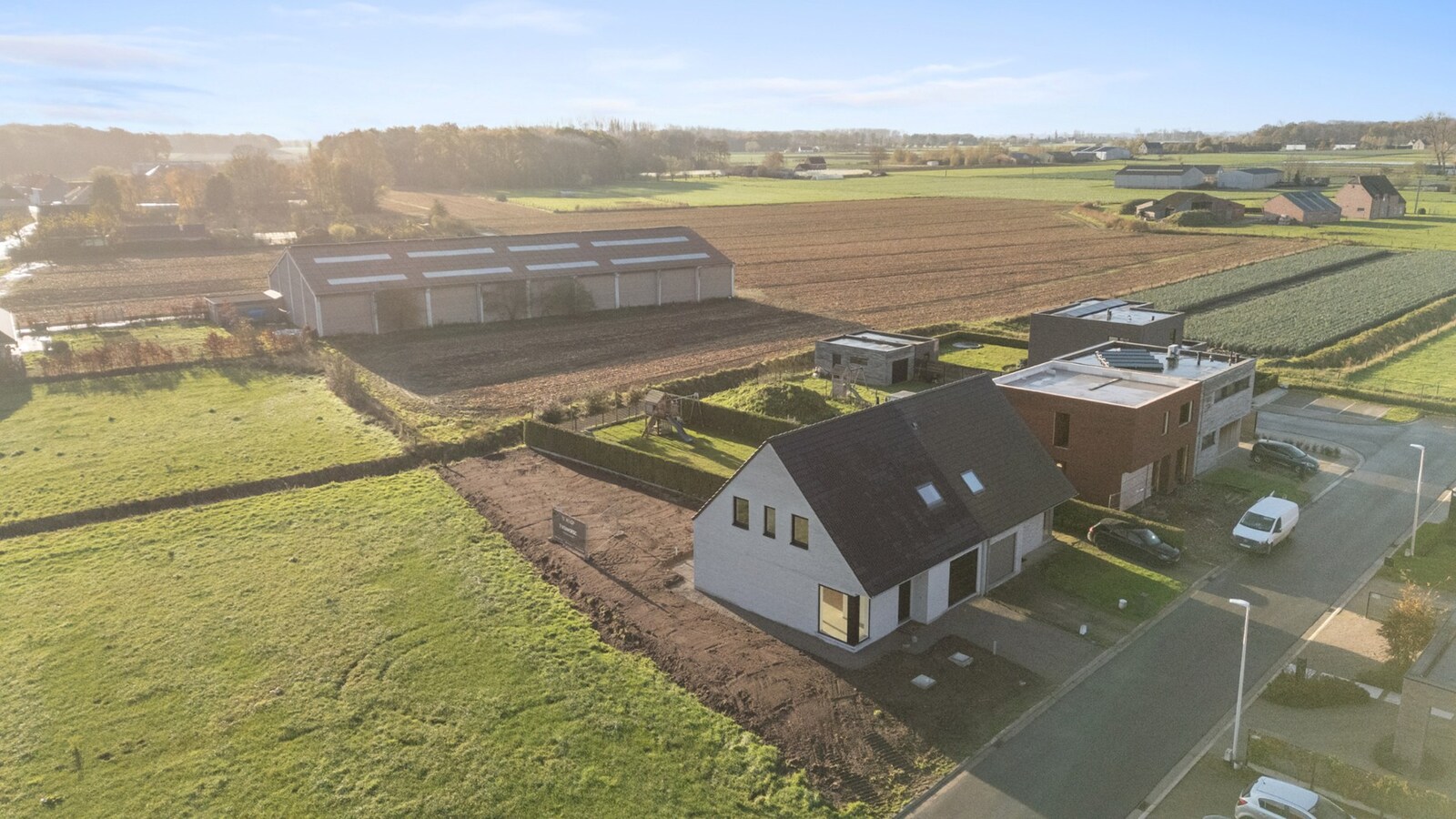 Moderne nieuwbouwwoning met uitzonderlijk wooncomfort te Koekelare (De Mokker) 