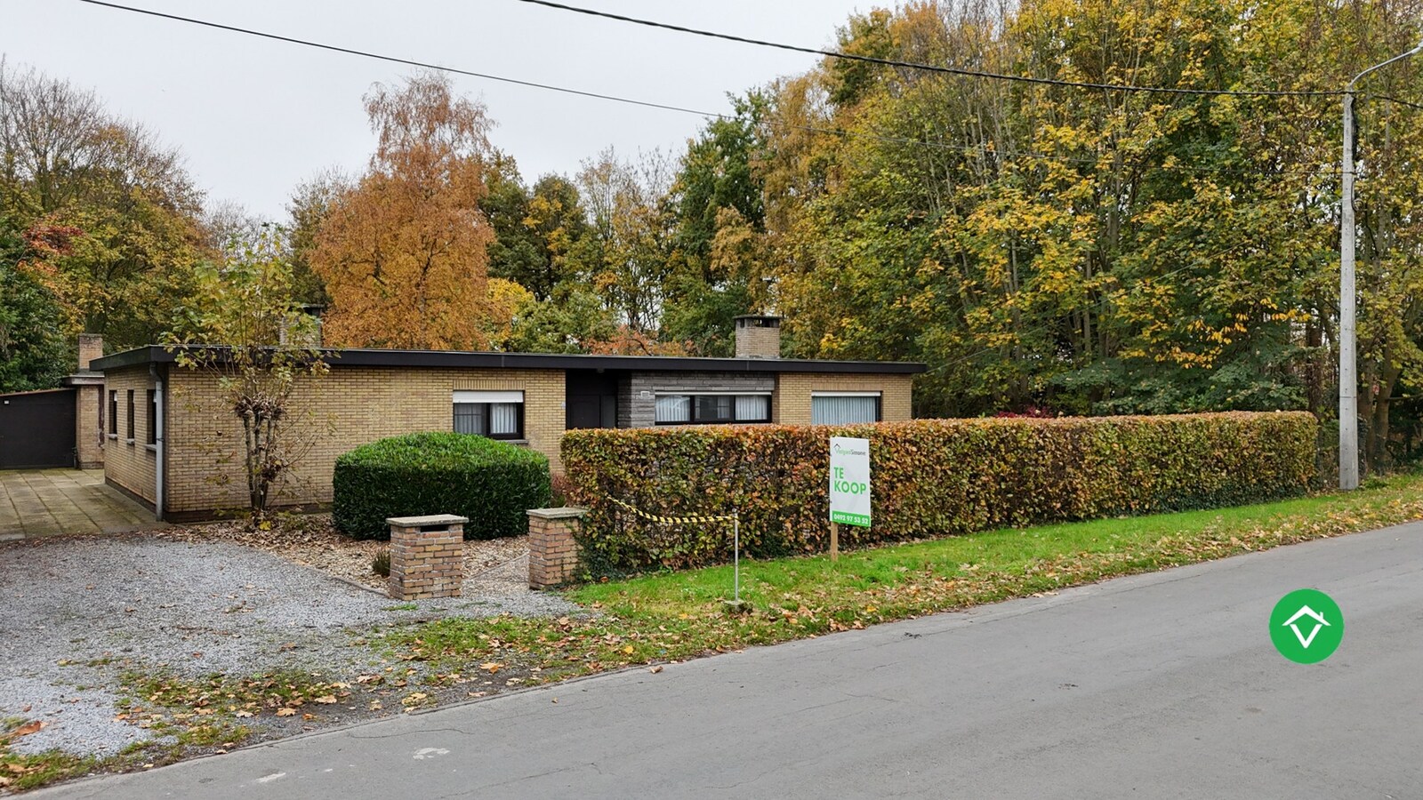 Ruime bungalow op 4140 m² met prachtige zichten en absolute rust in Torhout 