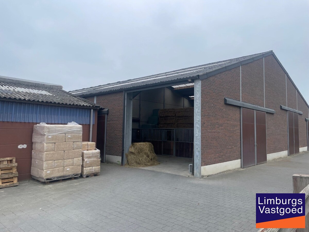 Landelijk gebouwencomplex voor paardenhouderij, op ong. 3ha 50a met stallen, weides/paddock, binnen-en buitenpiste, en woning. 