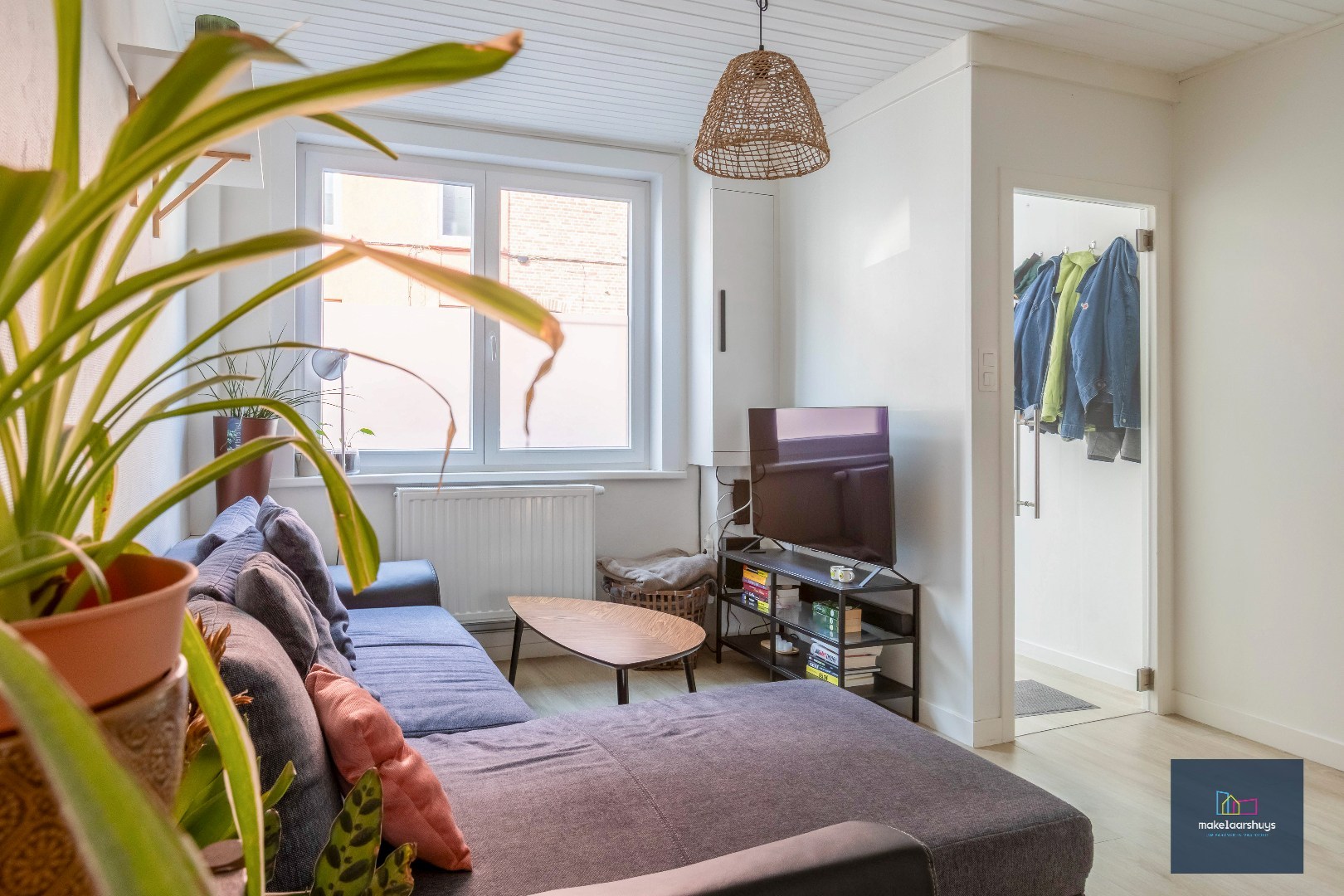 Charmante stadswoning met 2 slpk + bureau in Gent 