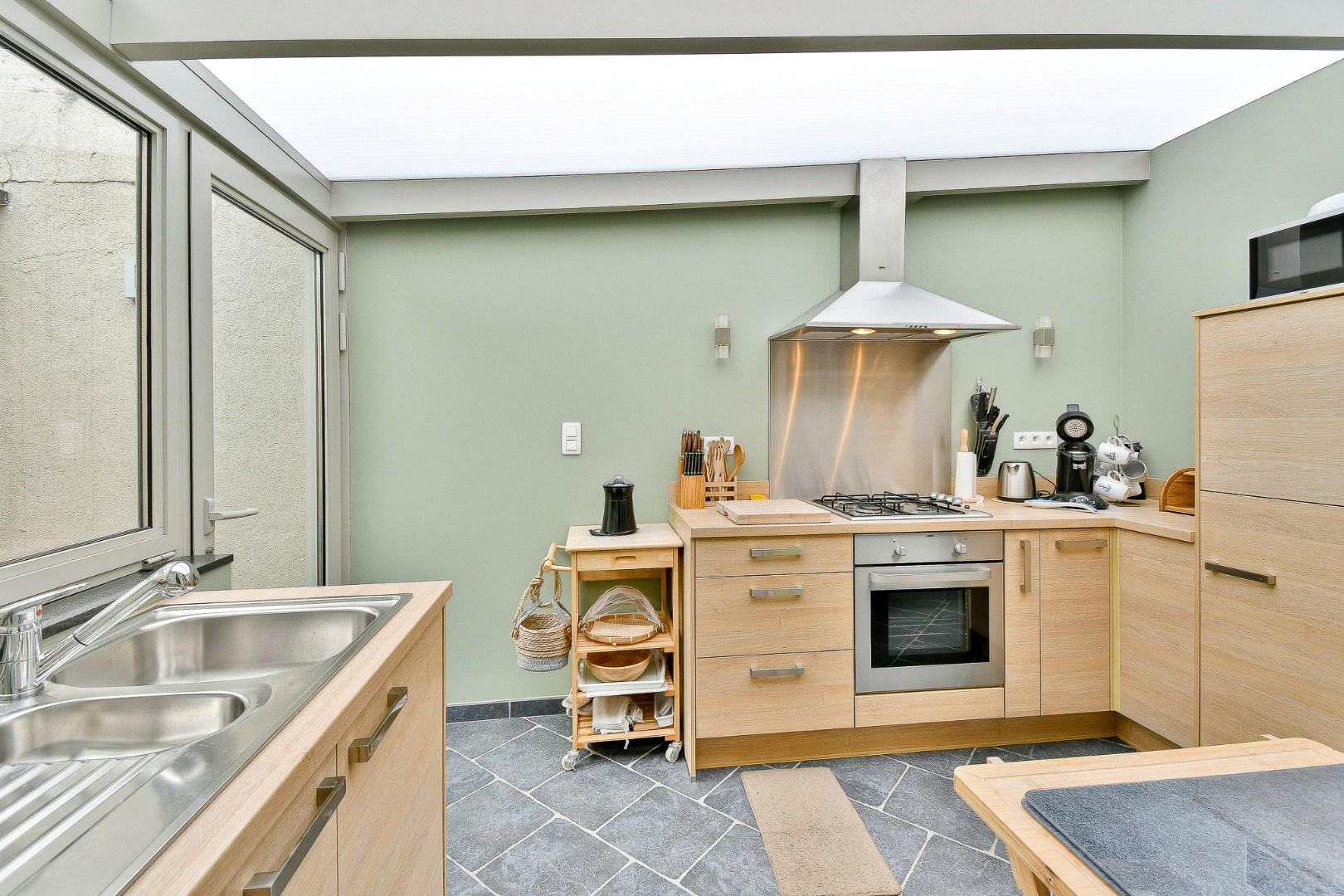 Gelijkvloerse woning met 2 slaapkamers 