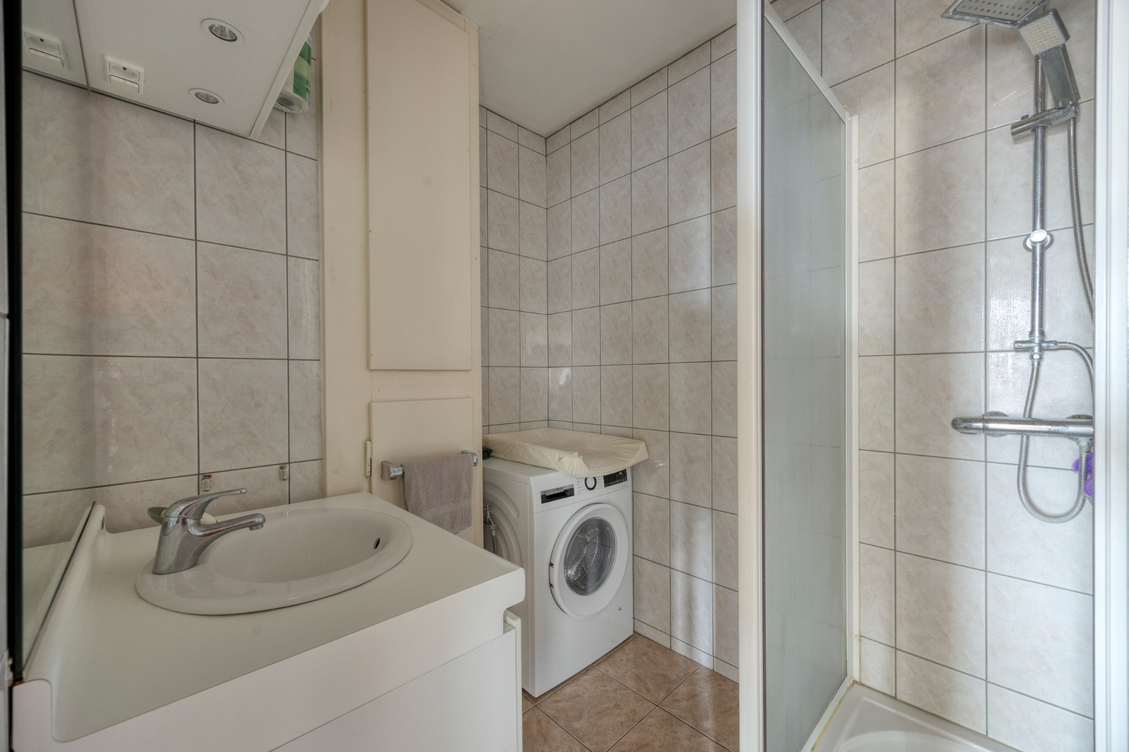 badkamer met douche