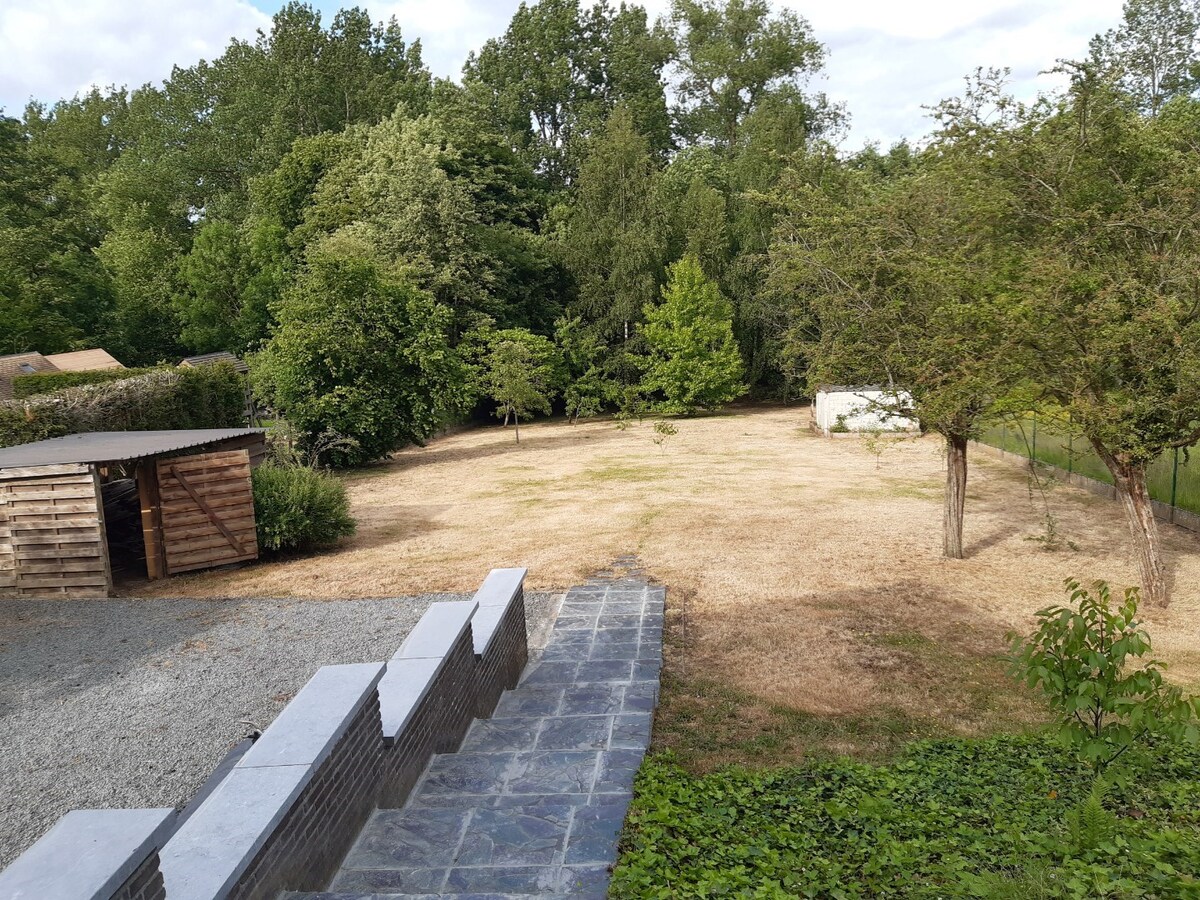 Tijdloos wonen in 't groen. 