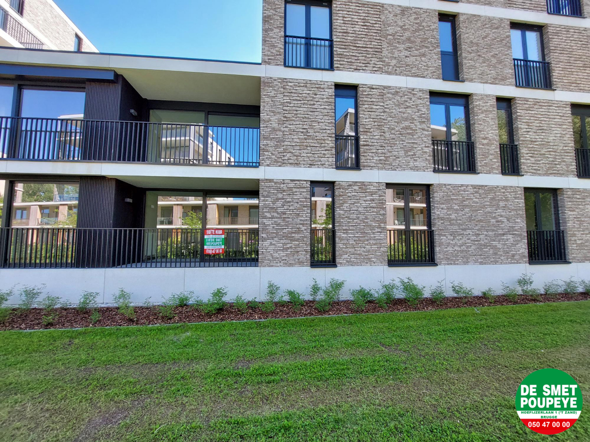 Nieuwbouw gelijkvloersappartement 