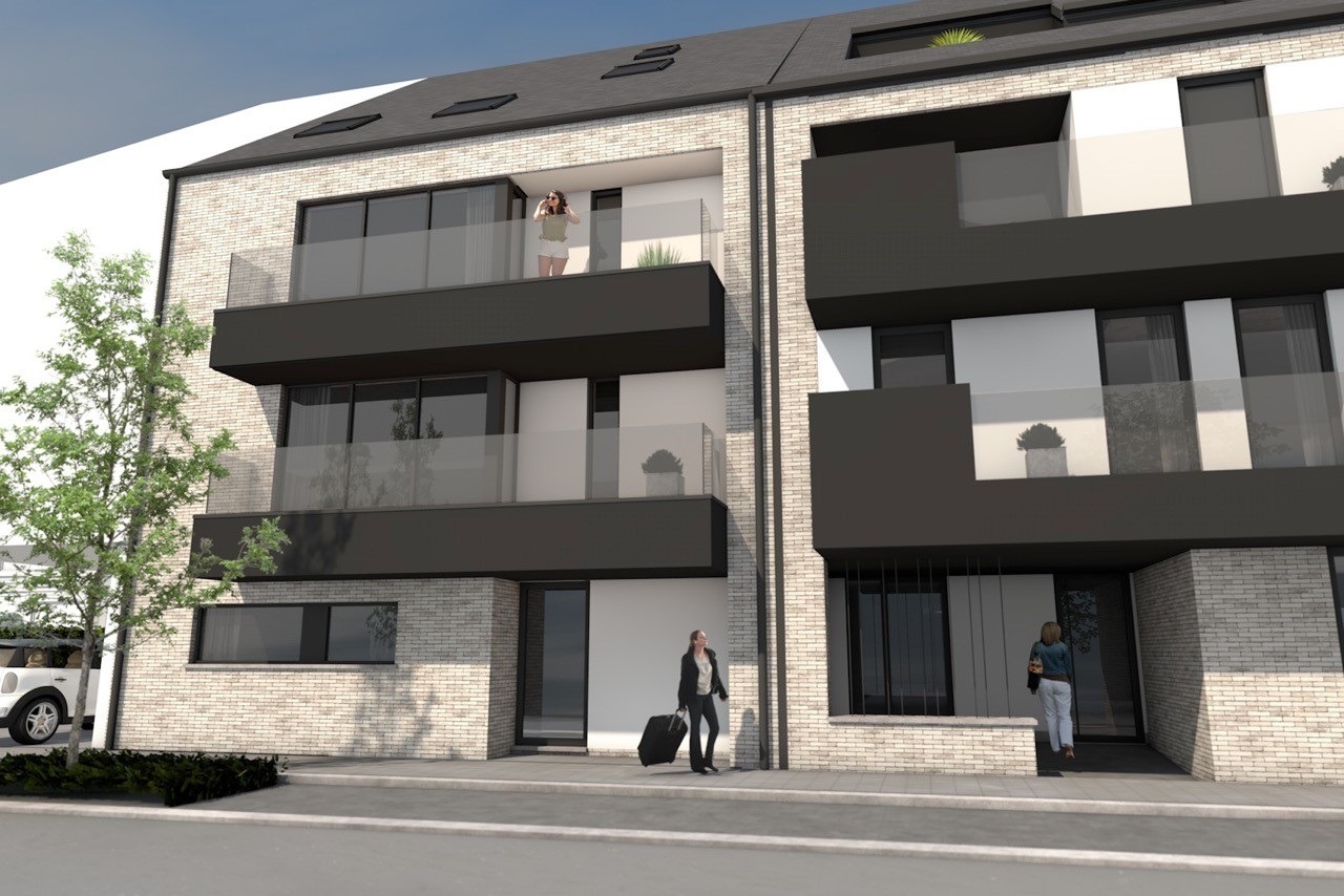 RESIDENTIE MAGRITTE 2 - 6 Moderne appartementen met terras. 