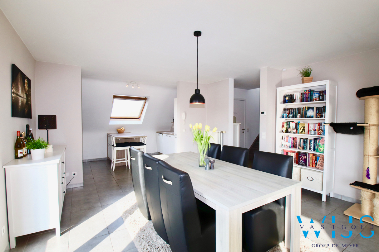 3slaapkamer appartement met leuk dakterras &amp; garage te ERTVELDE / RIEME! 