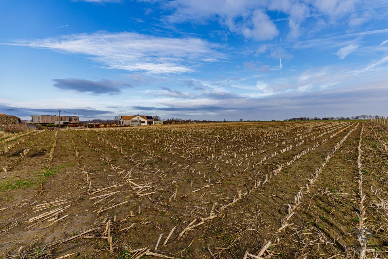Landelijk gelegen perceel van meer dan 6000 m². 