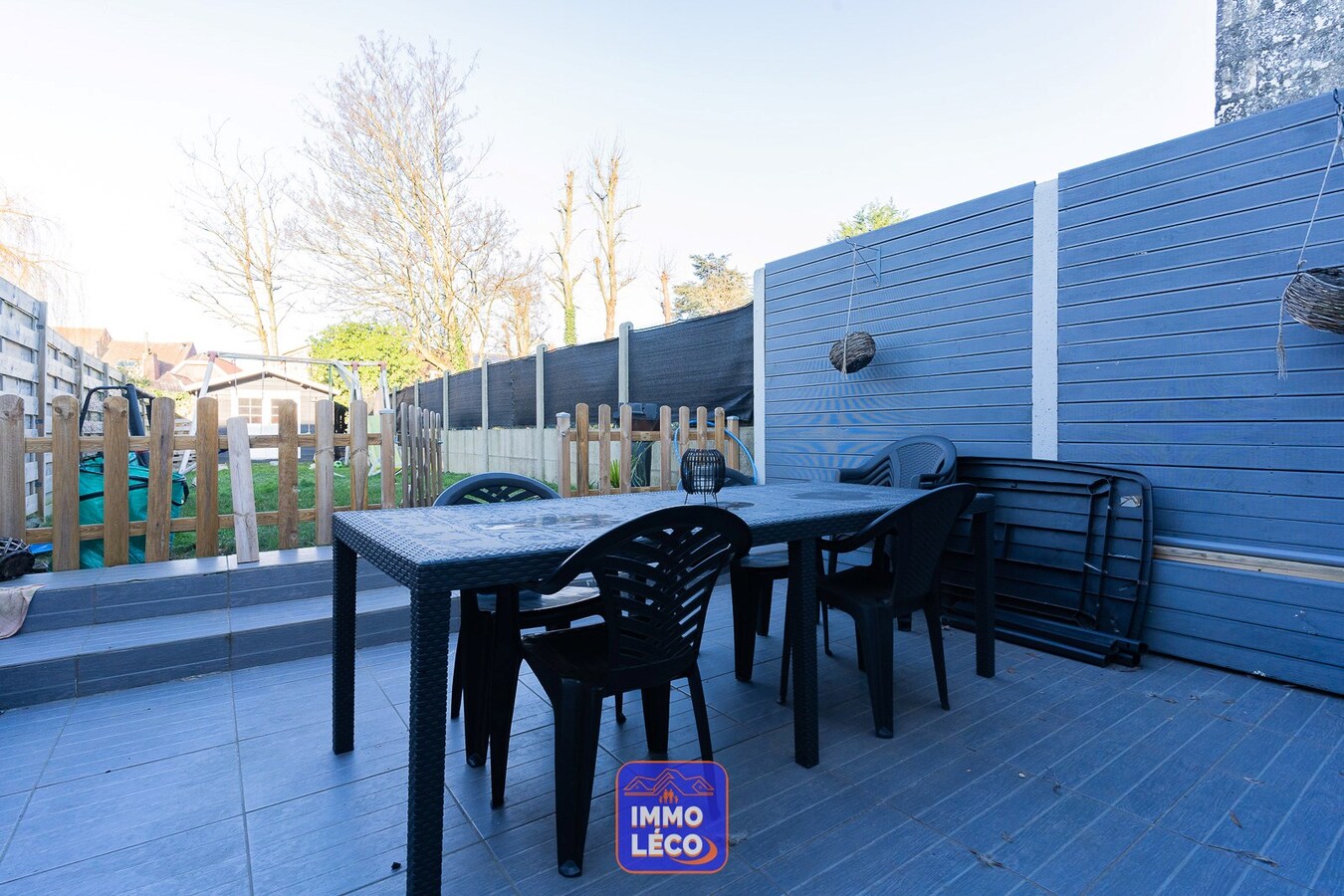 Maison 4 chambres avec jardin, dans une rue calme proche du parc 