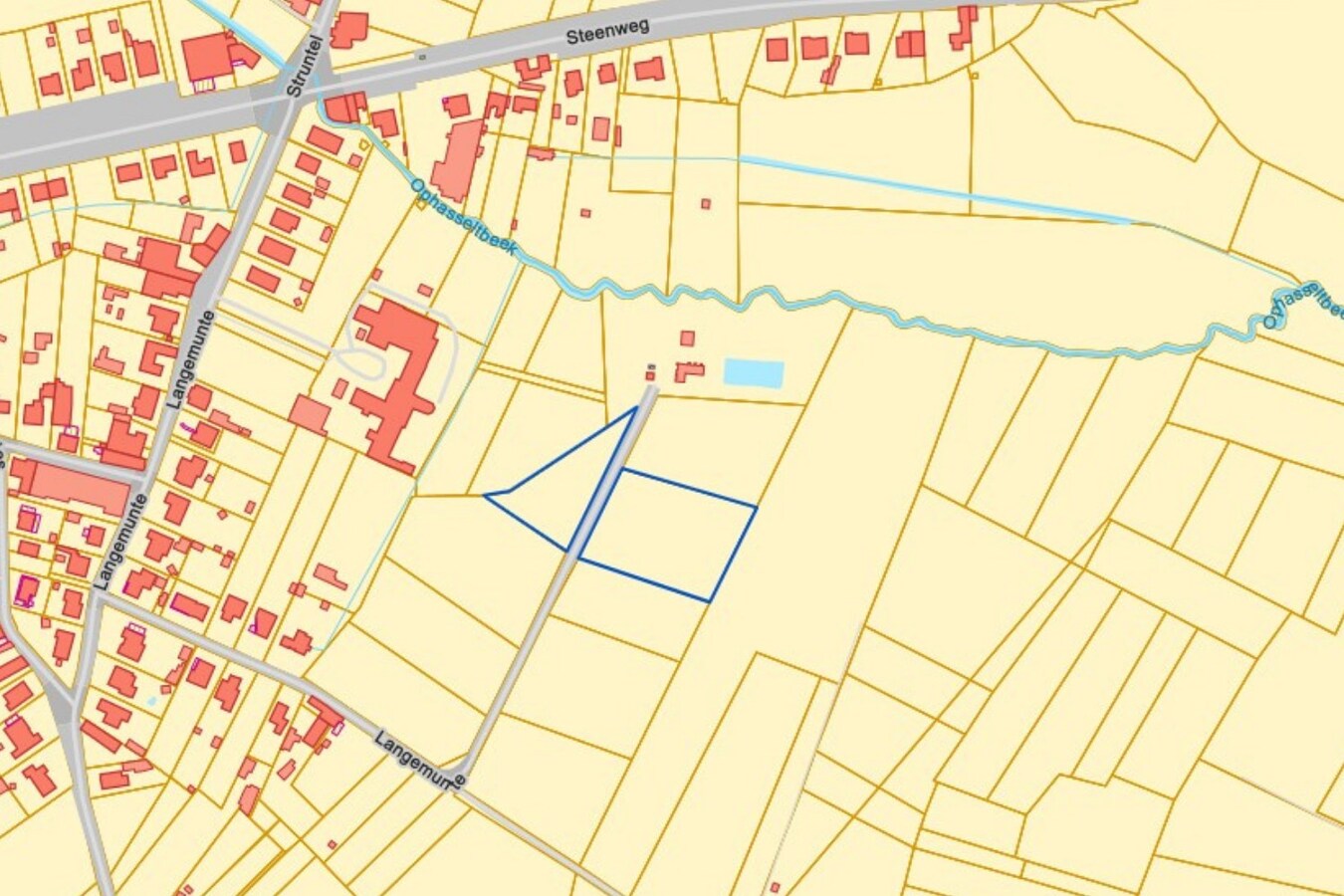 Landbouwgrond te koop van 79a 02ca 